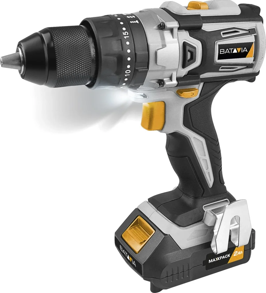 Maxxpack 18V Akku-Schlagbohrschrauber Brushless (mit 2Ah Akku und Ladegerät) - 1