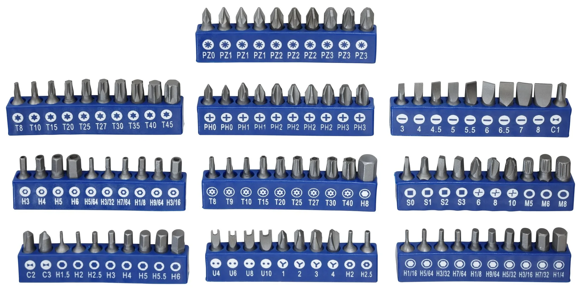 Steckschlüssel-und Bit-Satz 132-teilig - 2