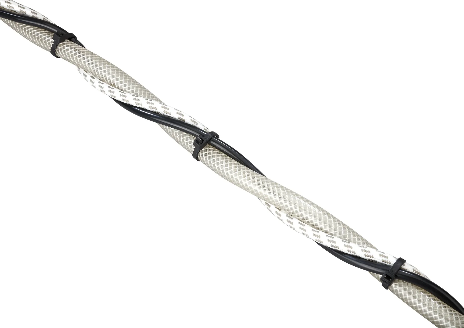 Kabelbinder zum Abdrehen "Twist Cable Ties", Schwarz UV 504 x 8,0 mm - 4