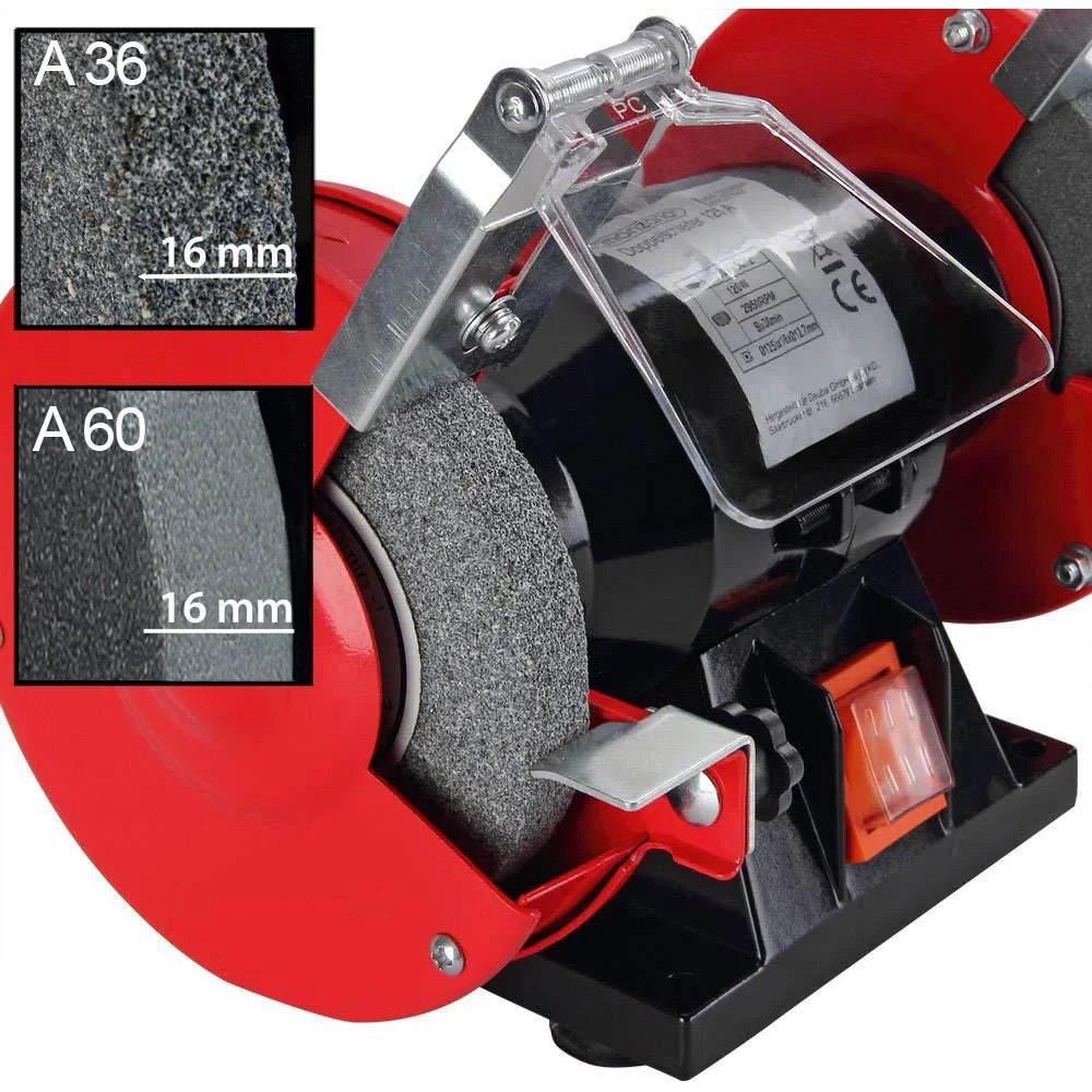 Schleifmaschine mit 2 Schleifscheiben 120W - DBSM004 - 1