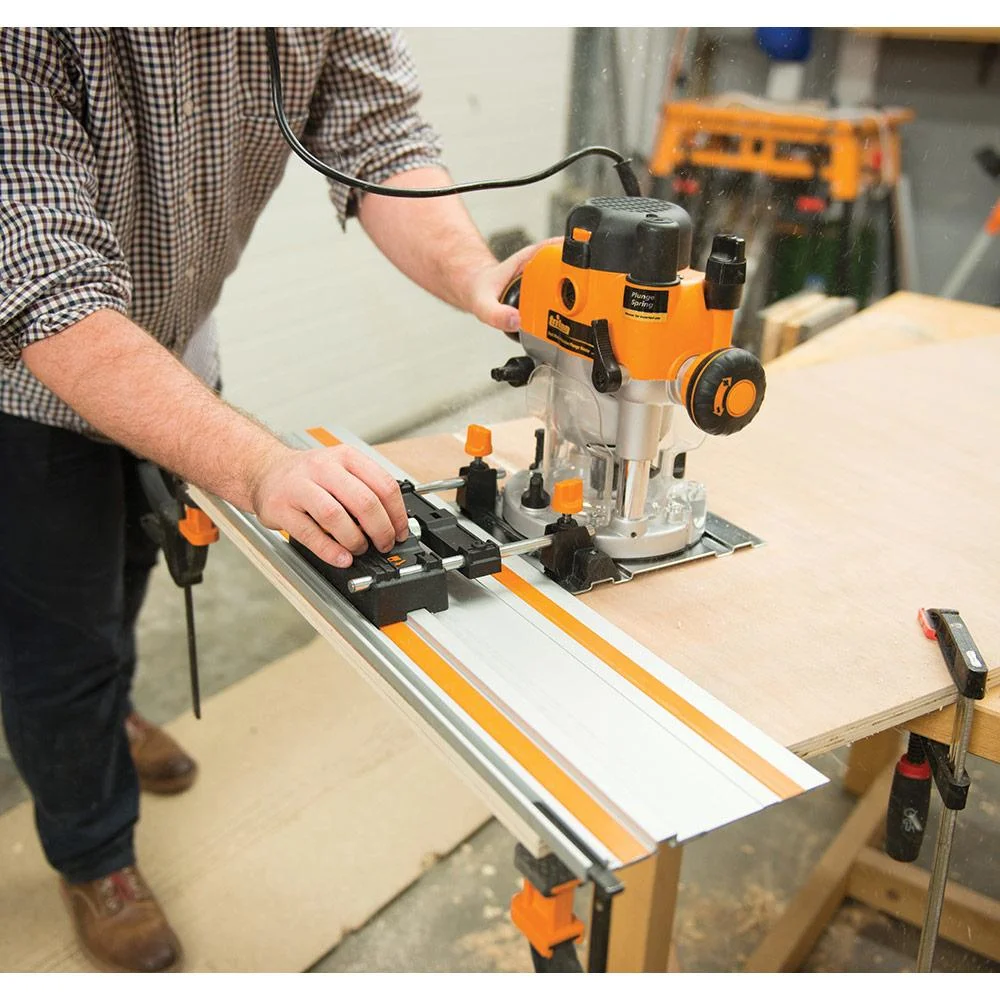 Kompakte Präzisionsfräse inklusive Führungsschienenadapter - 1010W - 6