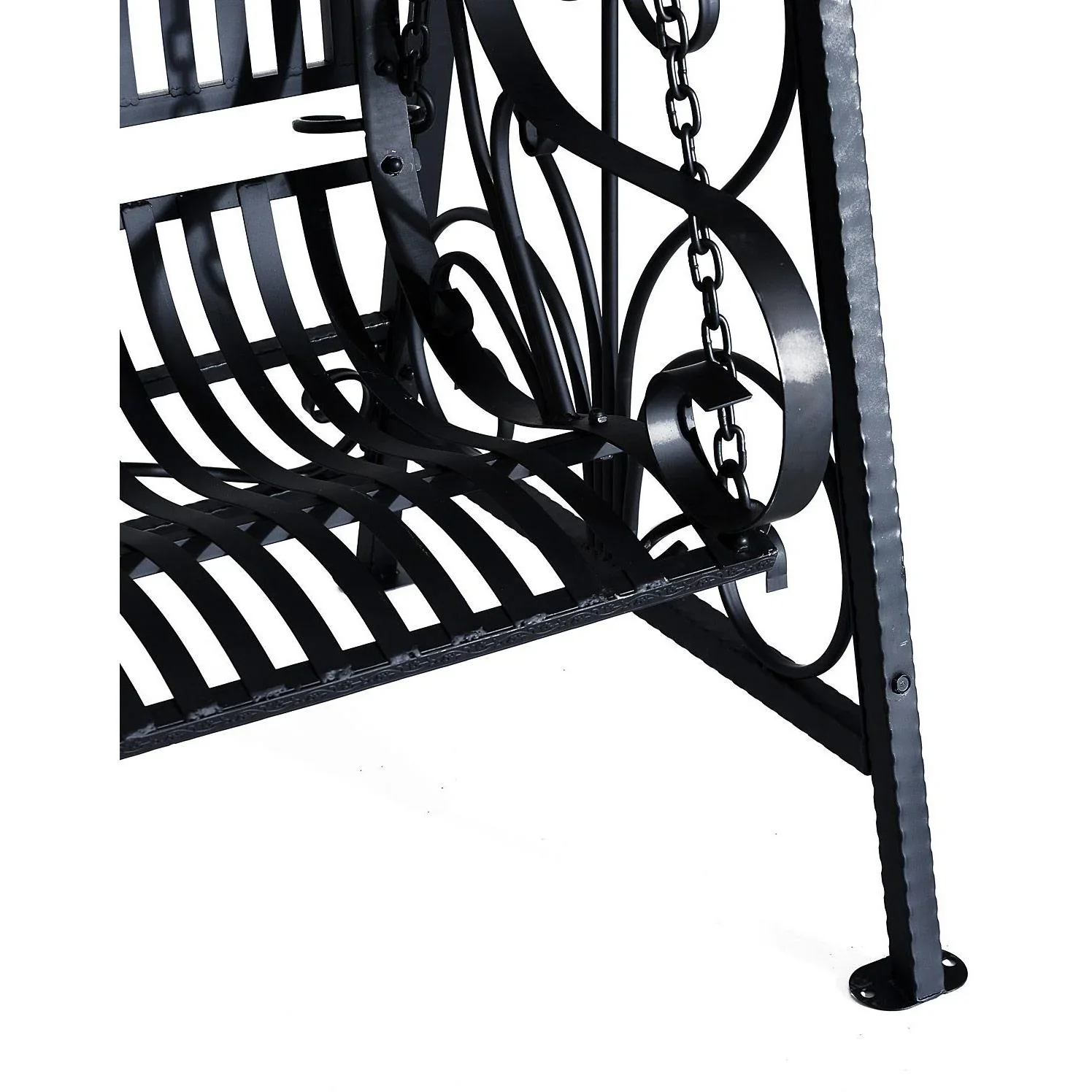 Schaukelbank mit seitlichen Ablagen - 6