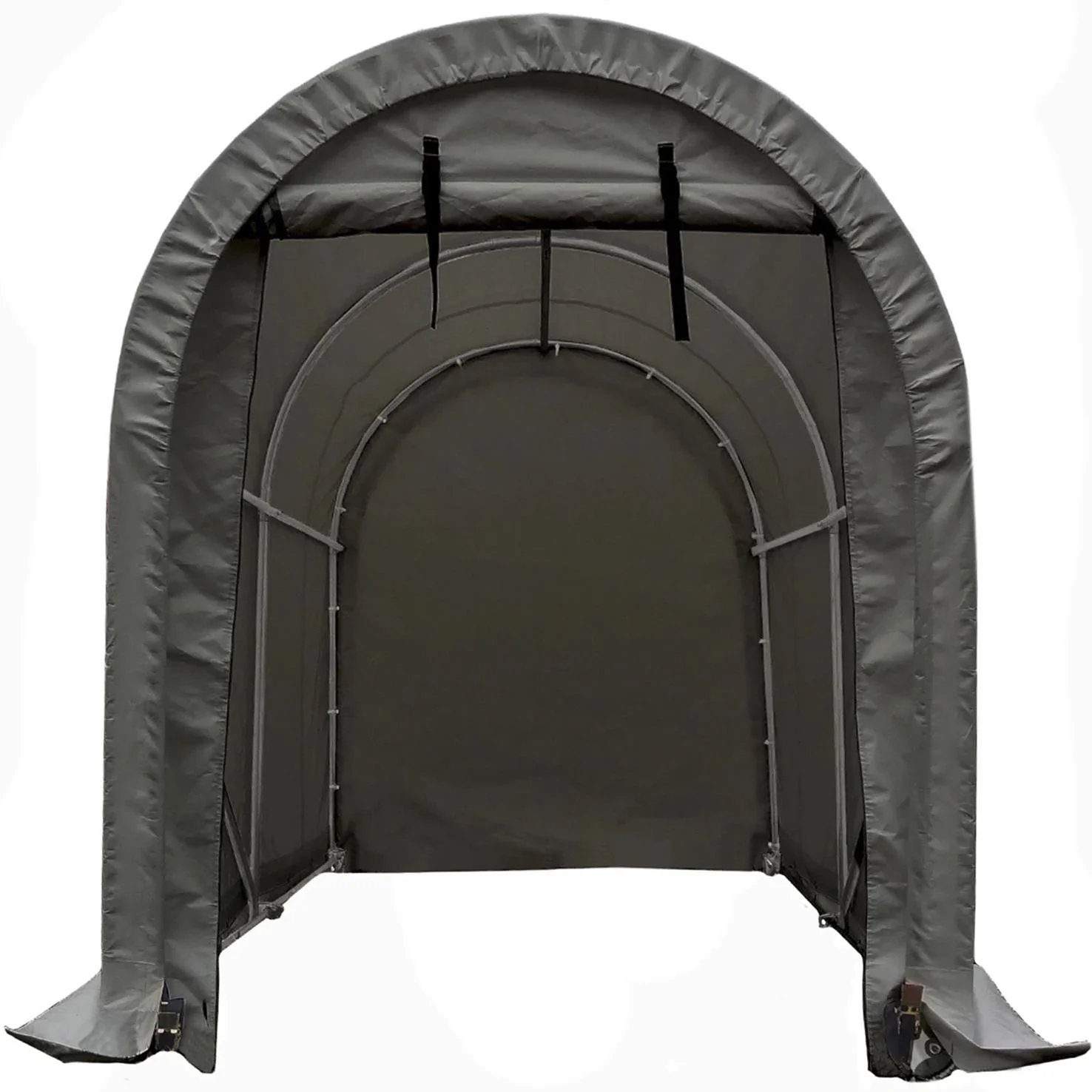 Mobile Motorrad / Scooter-Garage - grau - 2