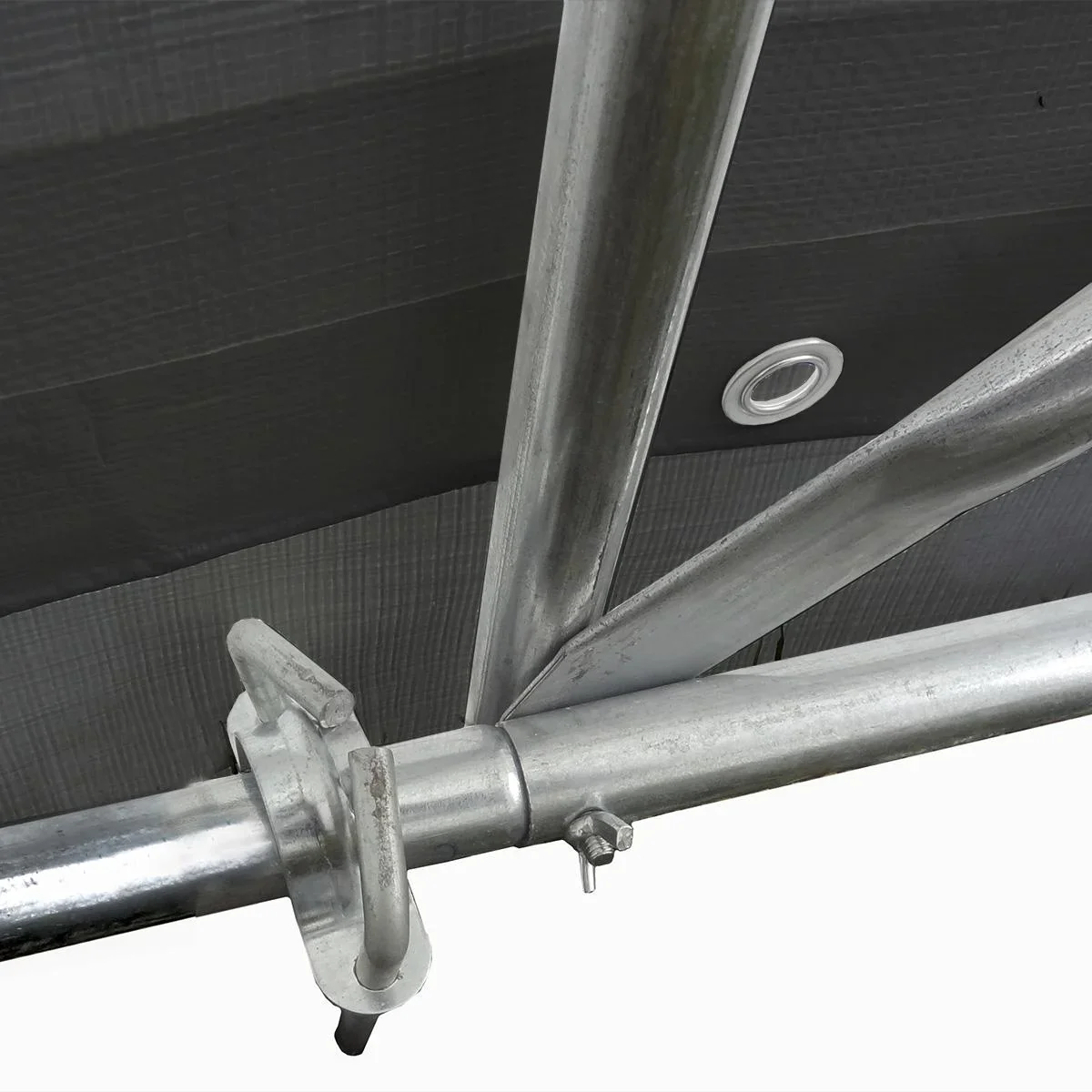 Mobile Motorrad / Scooter-Garage - grau - 3