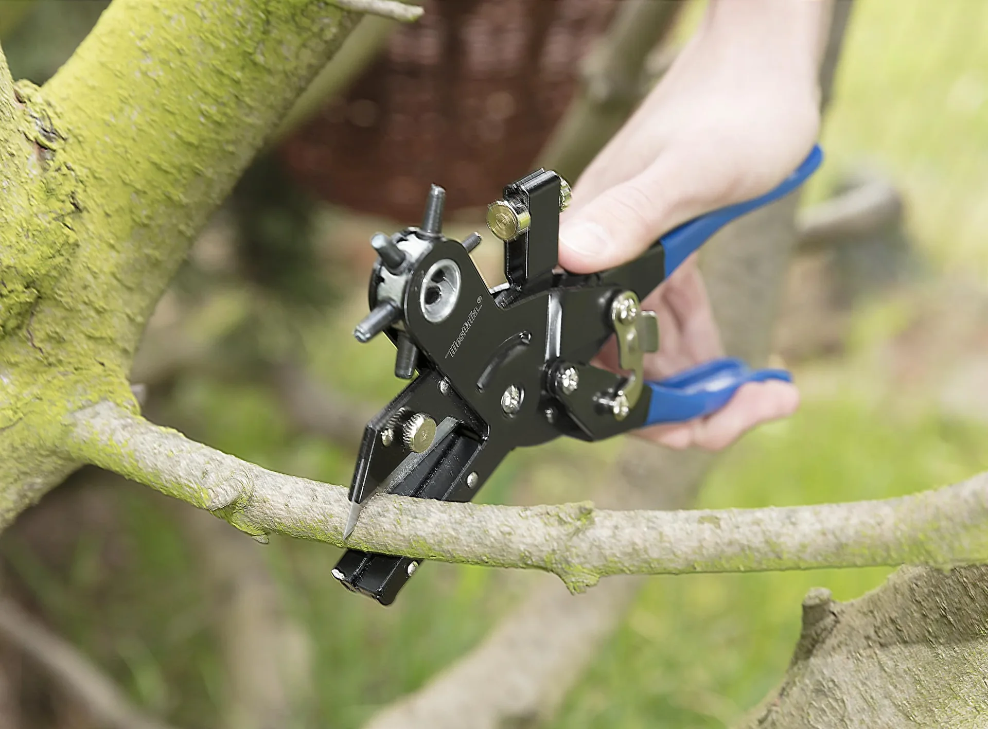 Lochzange und Multifunktionsschere 2 in 1 - 2