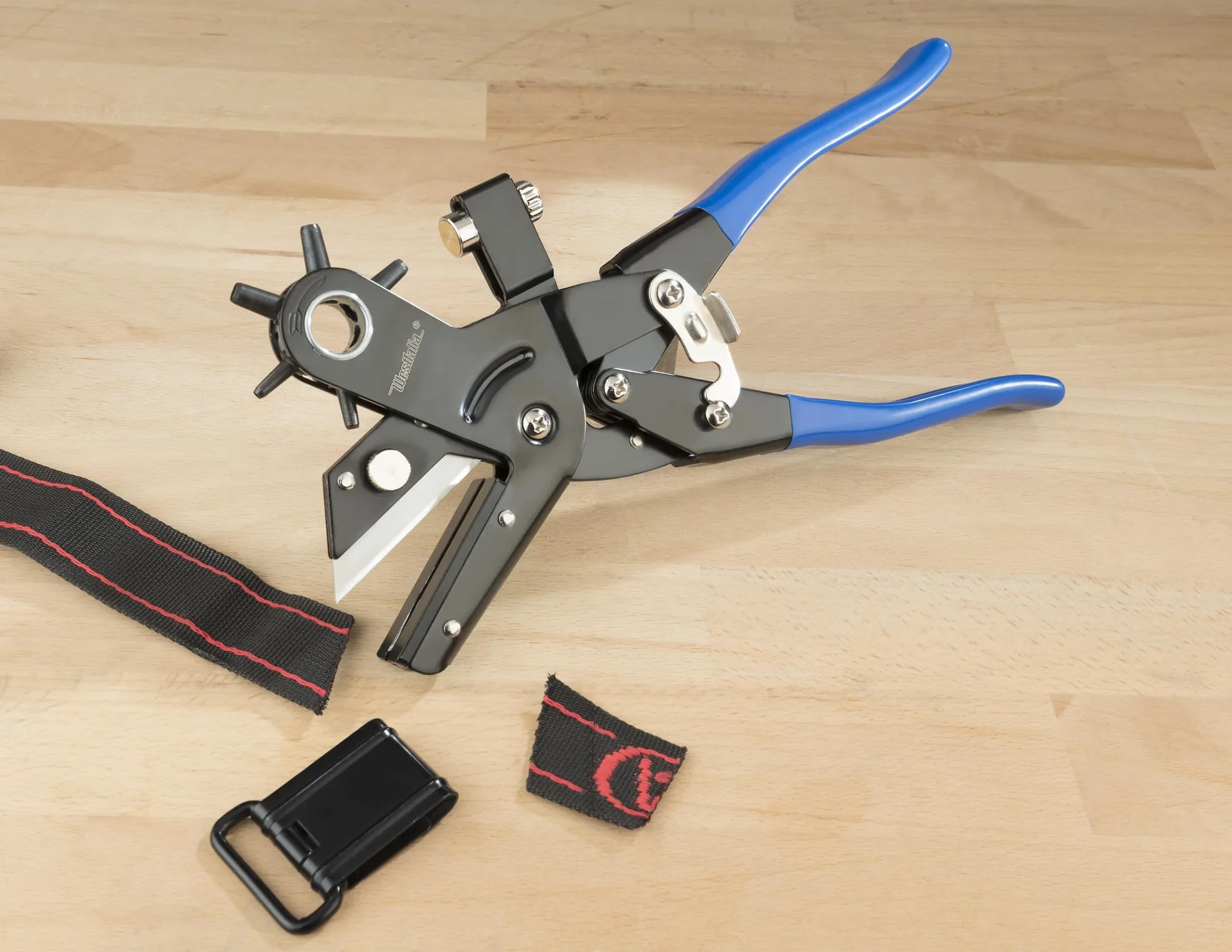 Lochzange und Multifunktionsschere 2 in 1 - 5