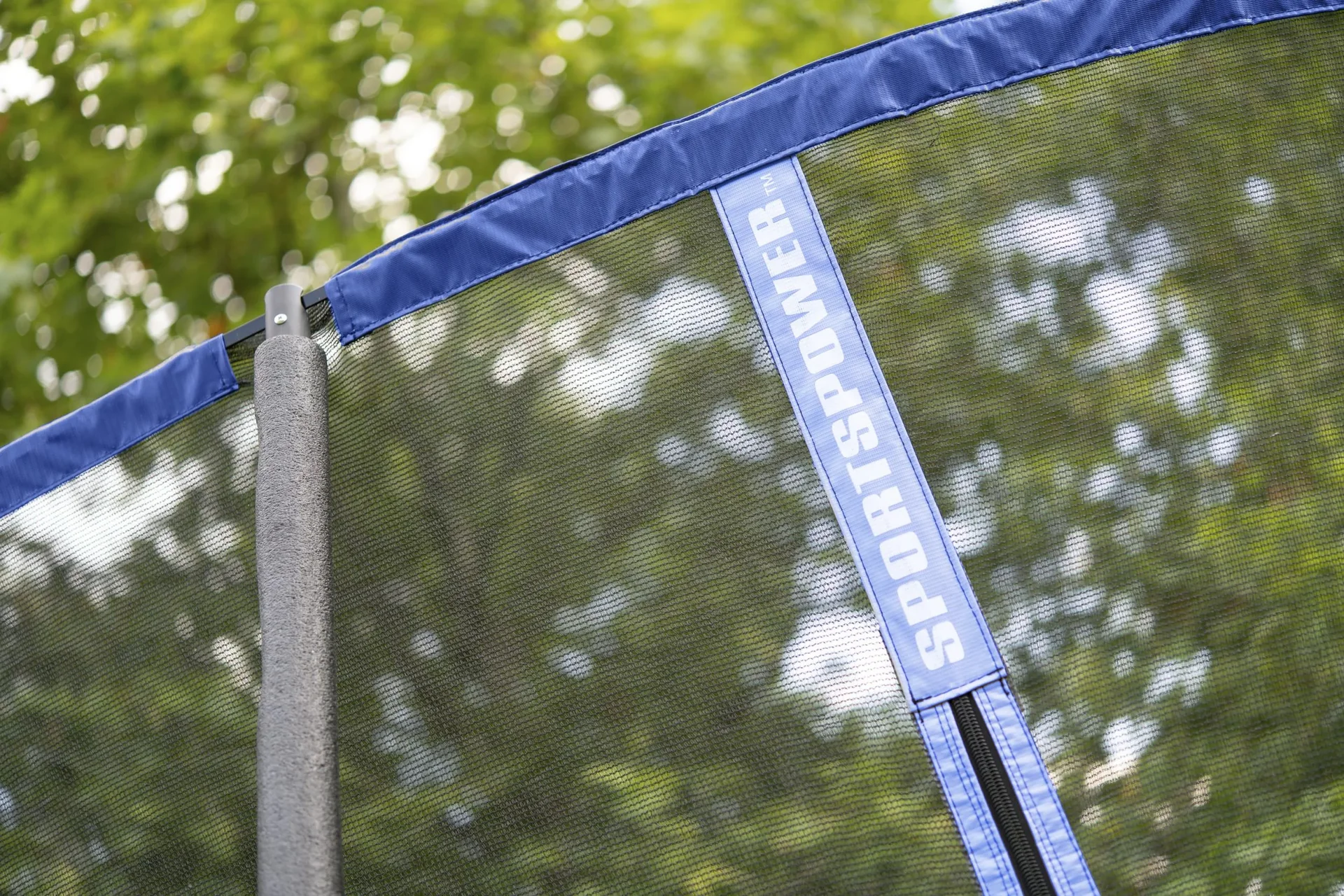Trampolin Ø305 cm blau - 4