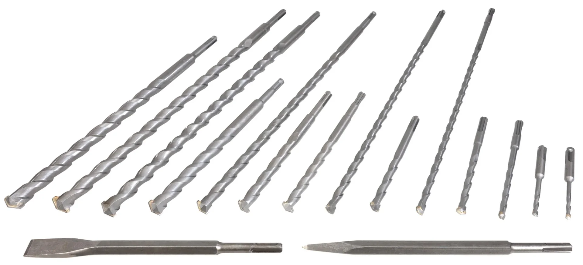 16 teiliger SDS Bohrer- und Meißelsatz - 3