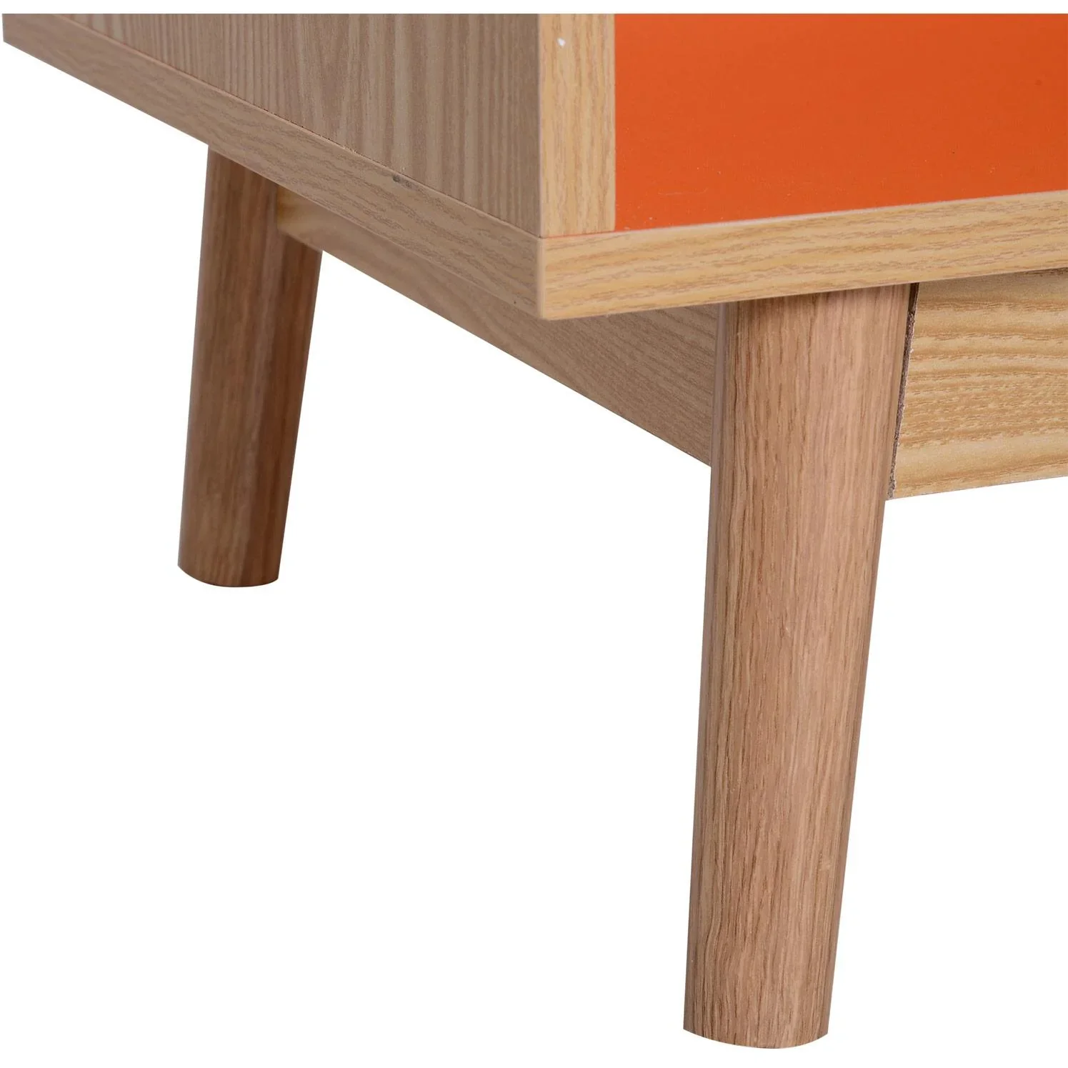 Nachttisch Nachtkommode Konsole Beistelltisch mit Schublade Holz 48 x 40 x 61,5 cm - 3