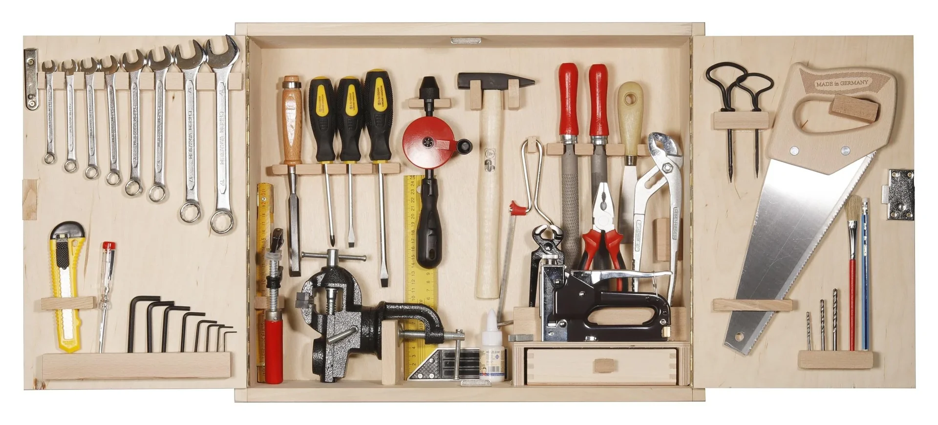 Großer Profi-Werkzeugschrank, 43-teilig - 2