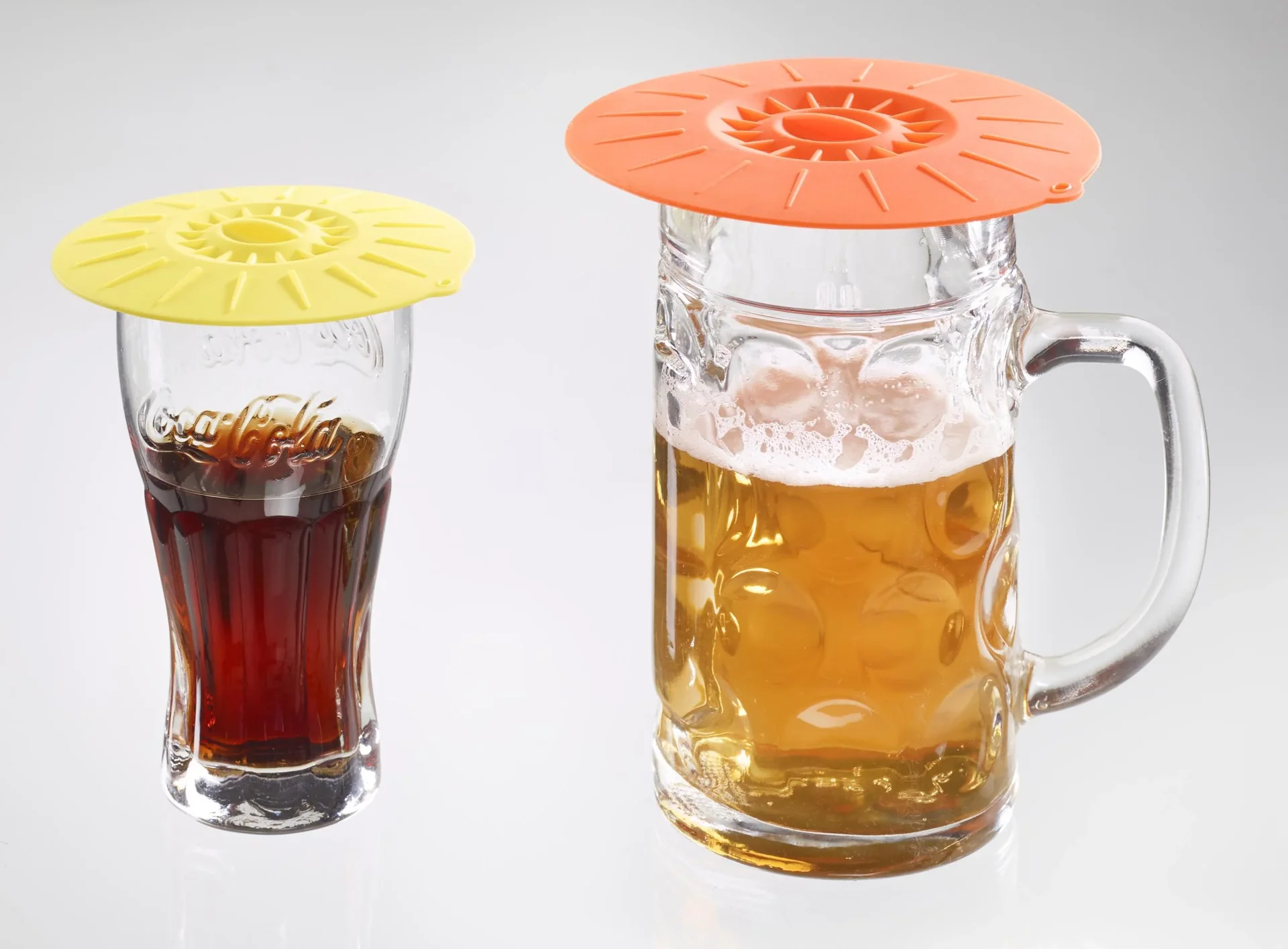 Aufbewahrungdeckel aus Silikon, 6 Stück - 0