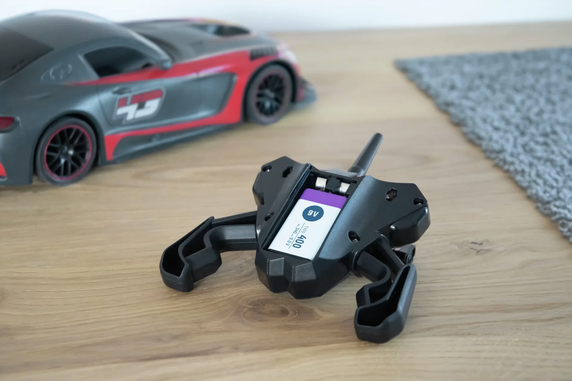 Lithium Ionen 9V E-Block Akku USB-C 1 Stück, Sicherheitsabschaltung - 5