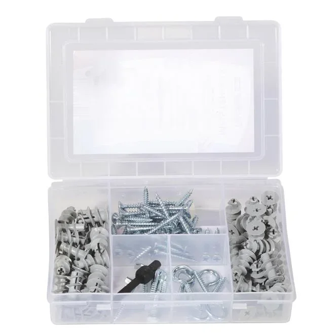 Universaldübel UX Meister Box mit Schrauben, Haken, 101 tlg. - 0