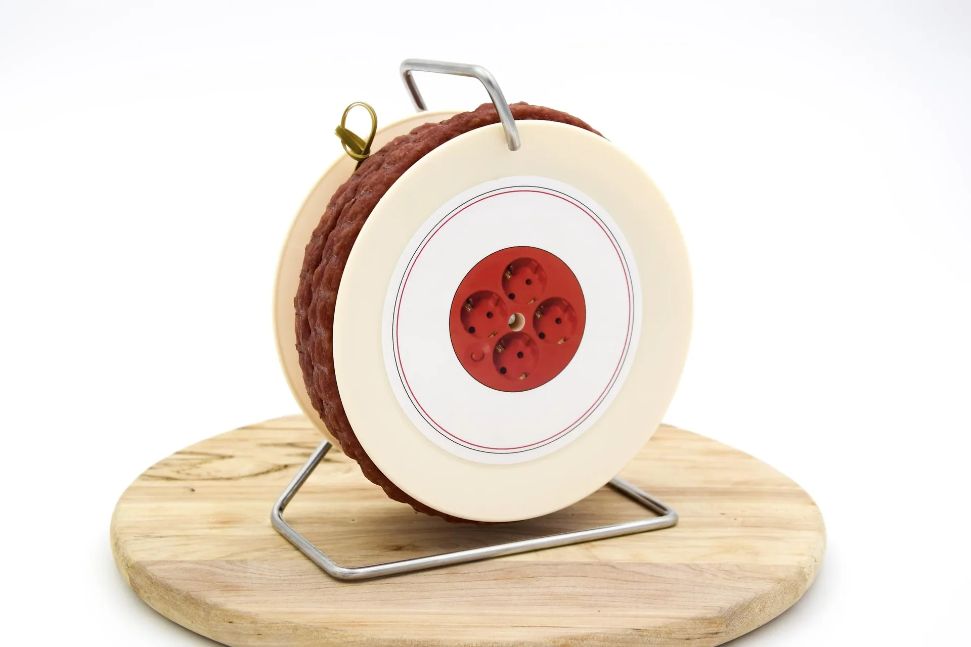 Snackwurst auf Kabeltrommel - 0