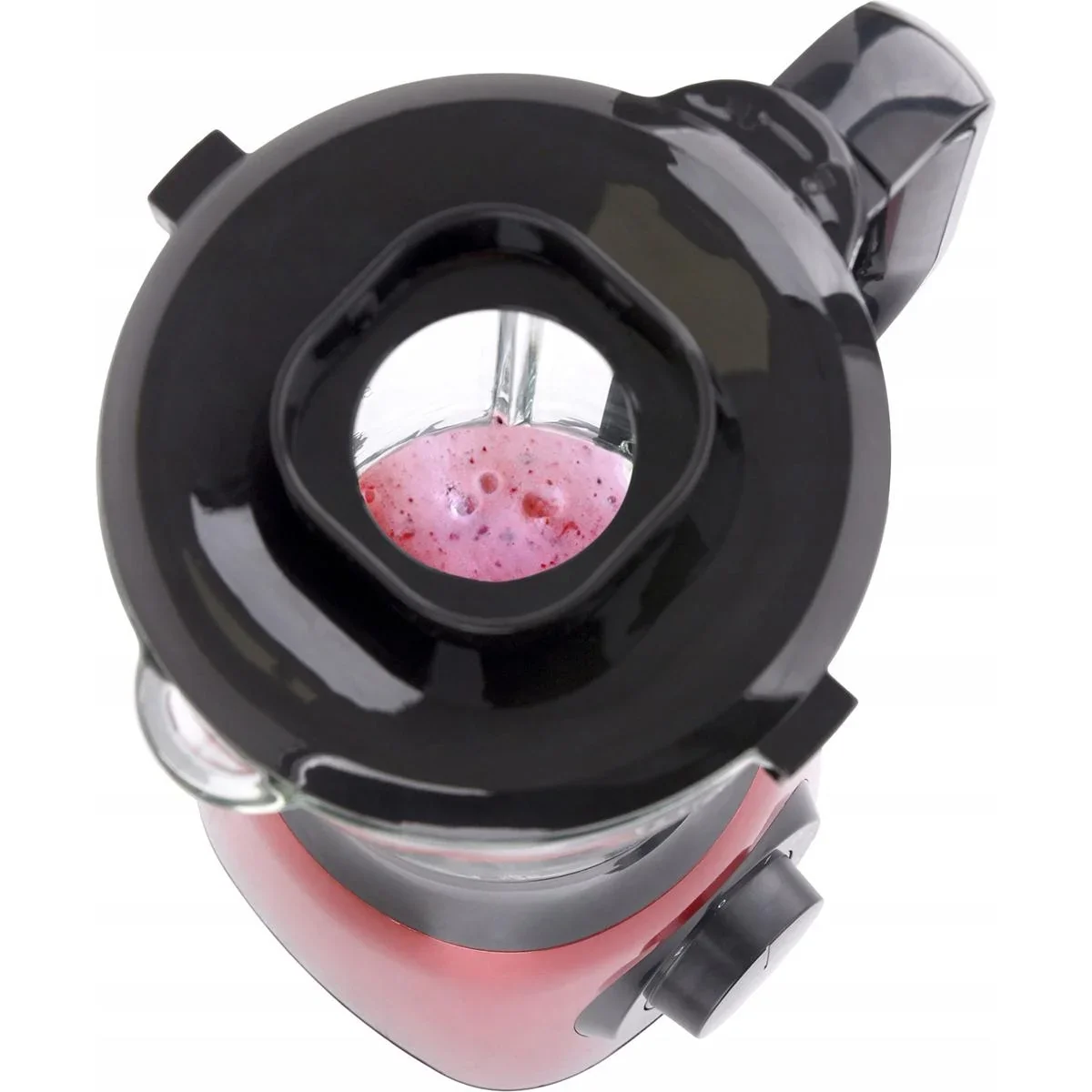 Leistungsstarker Mixer rot - 600W - 5 Geschwindigkeiten - 1,5L - 2