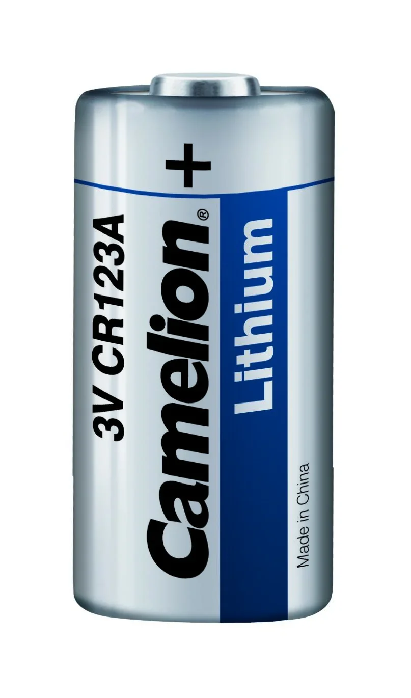 Lithium Spezialbatterie CR123A für Kameras 3V - 1 Stück - 1