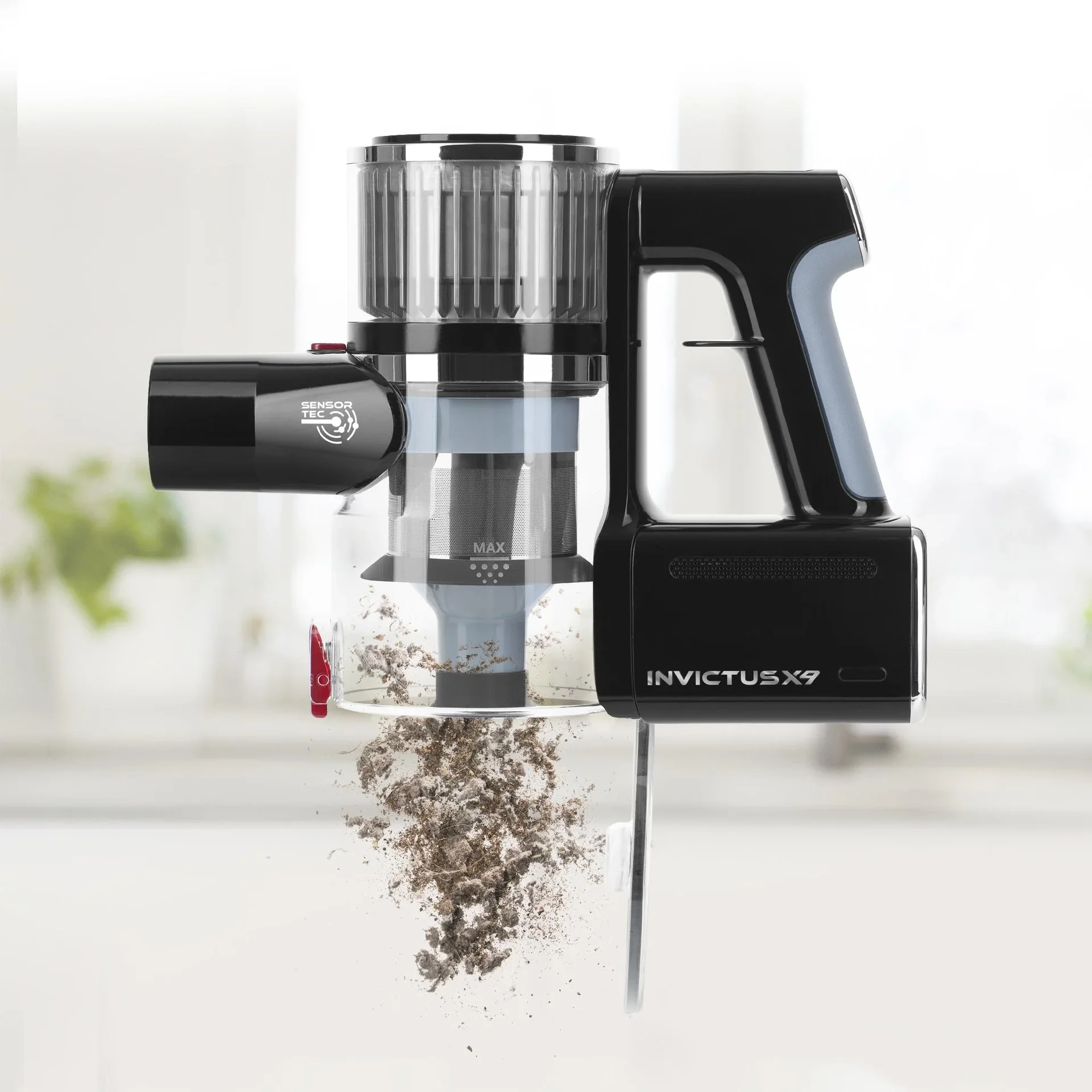 Akku-Zyklon Hand/Bodensauger "Invictus X9 Facelift", 14-teilig, 450 Watt - 4