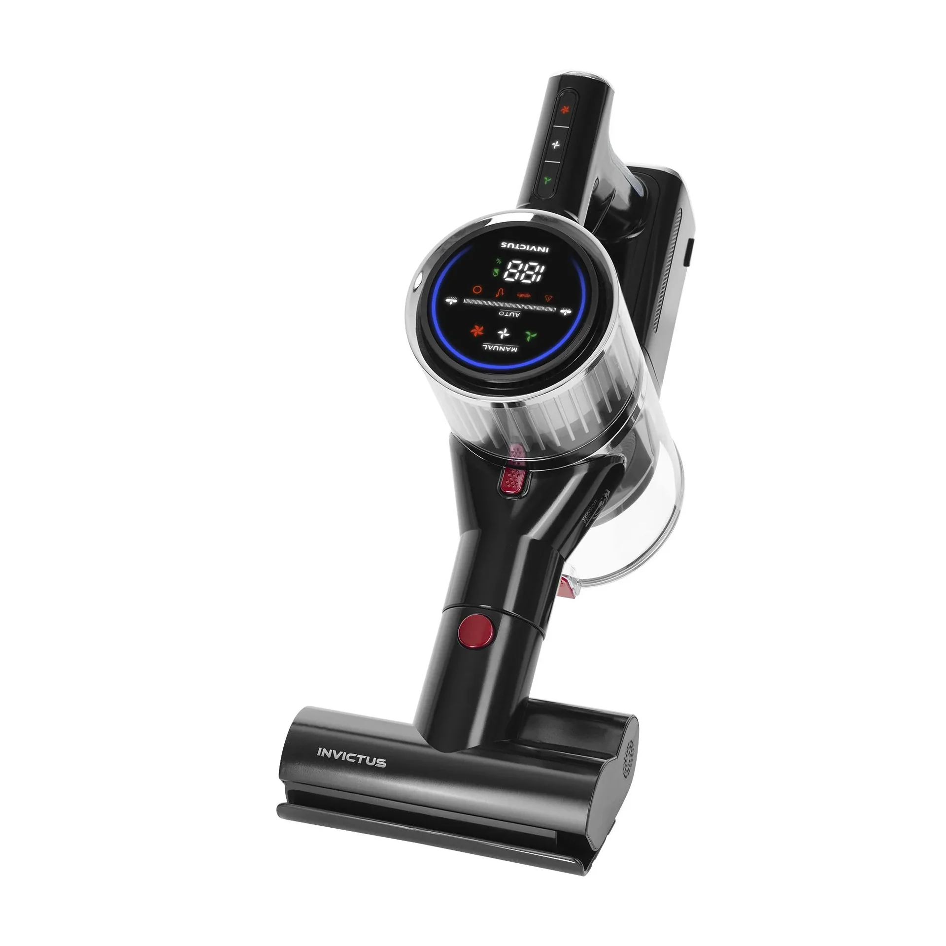 Akku-Zyklon Hand/Bodensauger "Invictus X9 Facelift", 14-teilig, 450 Watt - 10