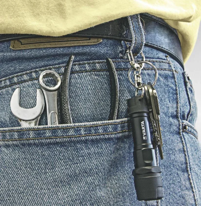 LED Schlüsselleuchte - Key Chain Light Indestructible, spritzwassergeschützt - 0