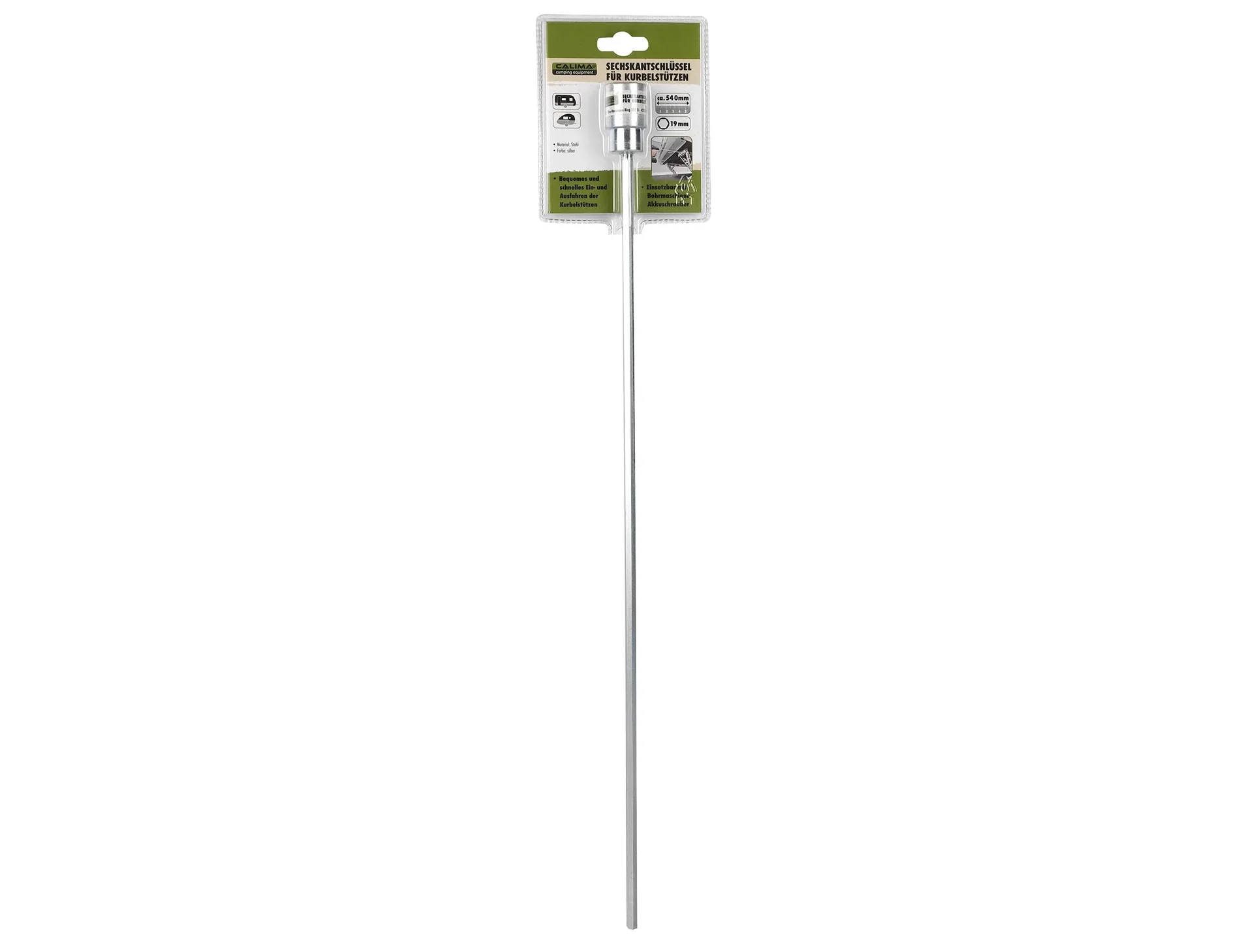 Sechskantschlüssel für Kurbelstützen, 54 cm - 2