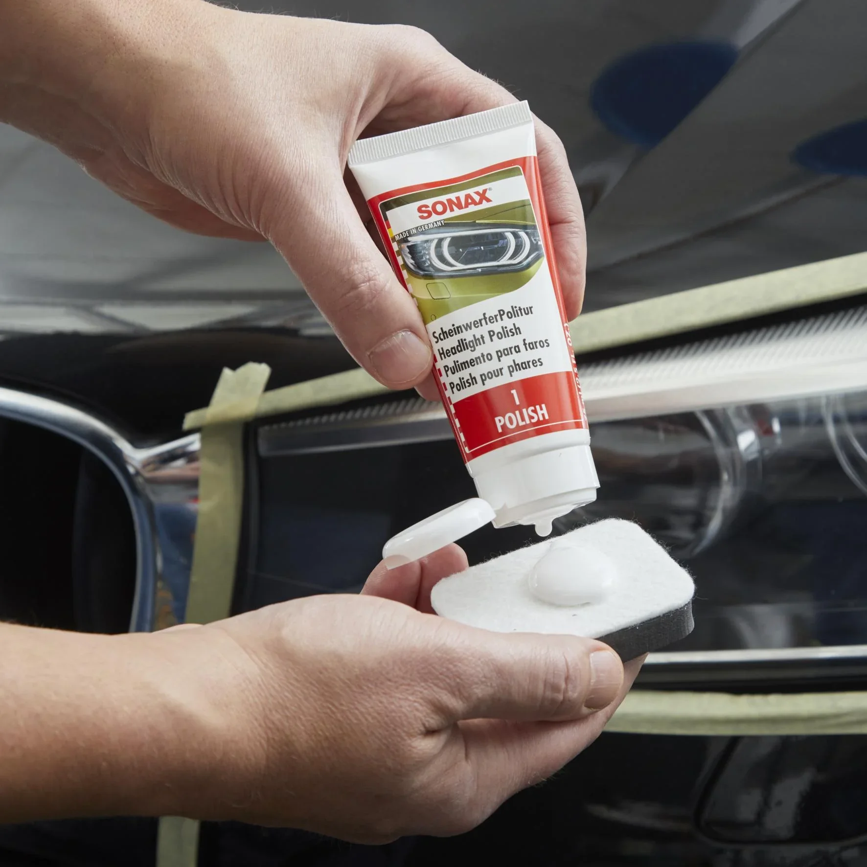 Scheinwerfer Aufbereitungs Set 85 ml - 1