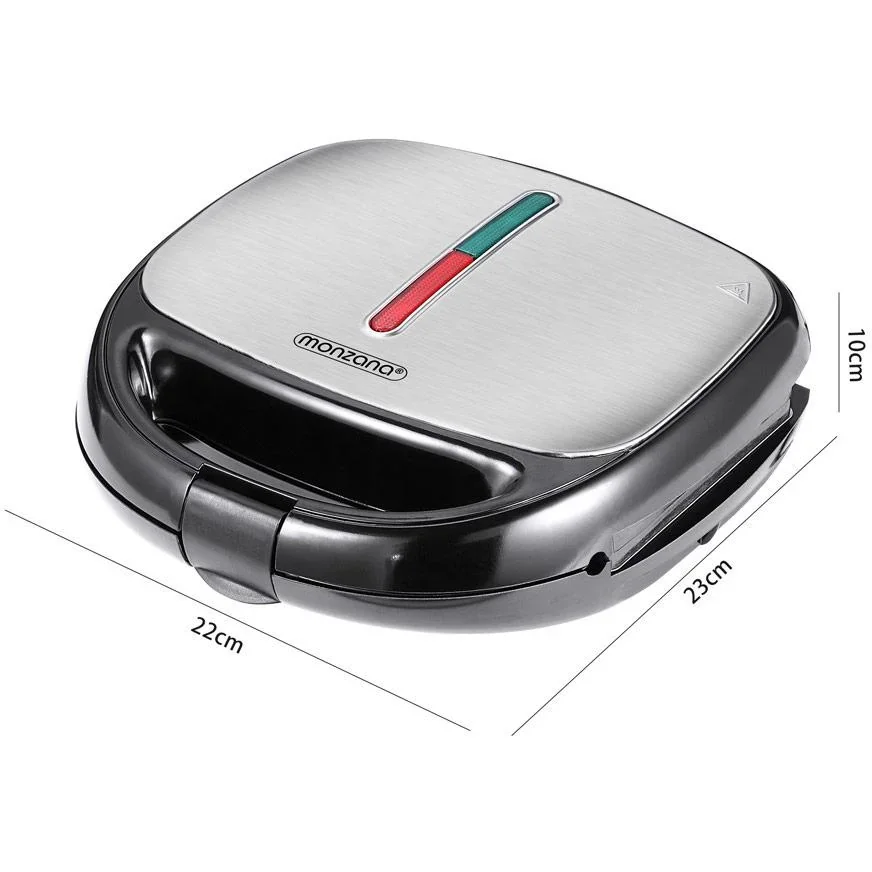 3in1 Sandwichmaker Schwarz 800W - 1