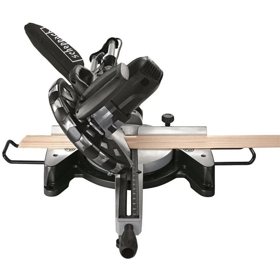 Zug-, Schnitt- und Gehrungssäge HM100LXU Schwarz - 2000W | 220-240V | Ø254 mm | Mit Laser und LED - Edition 2022 - 0