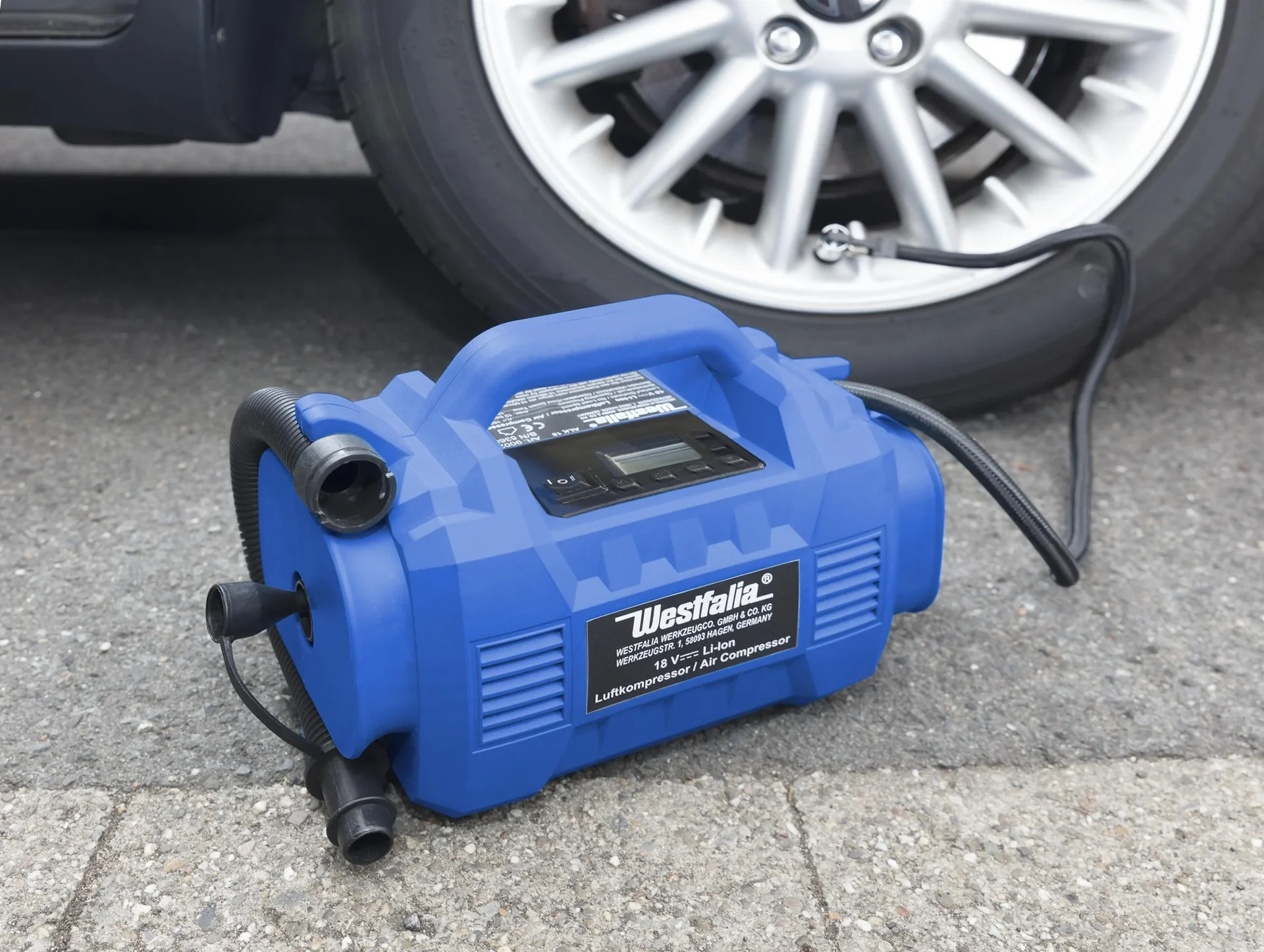 Luftkompressor 18V Li-Ion ALK18 (ohne Akku und Ladegerät) - 7