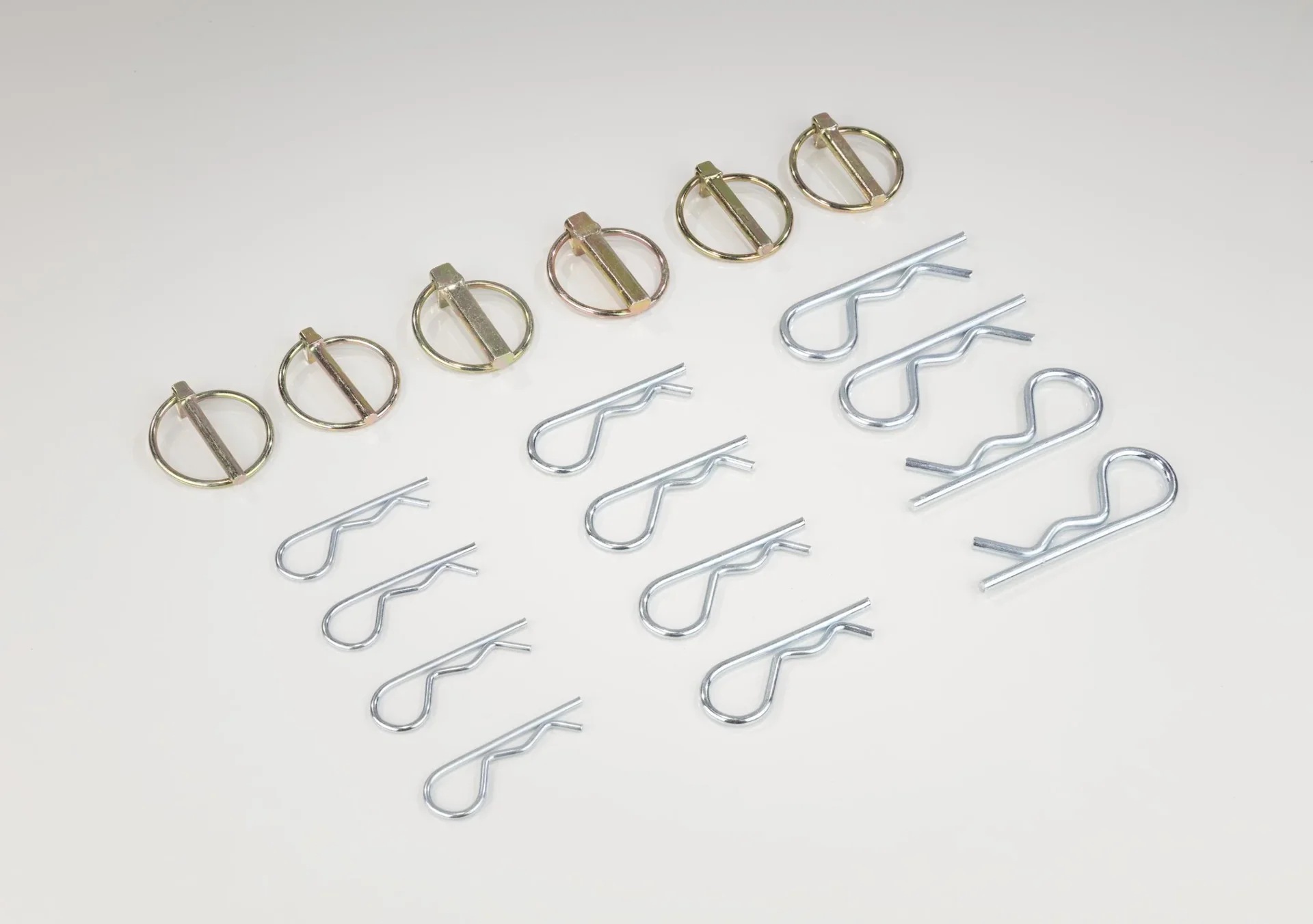 Klapp- und Federstecker Sortiment - 0