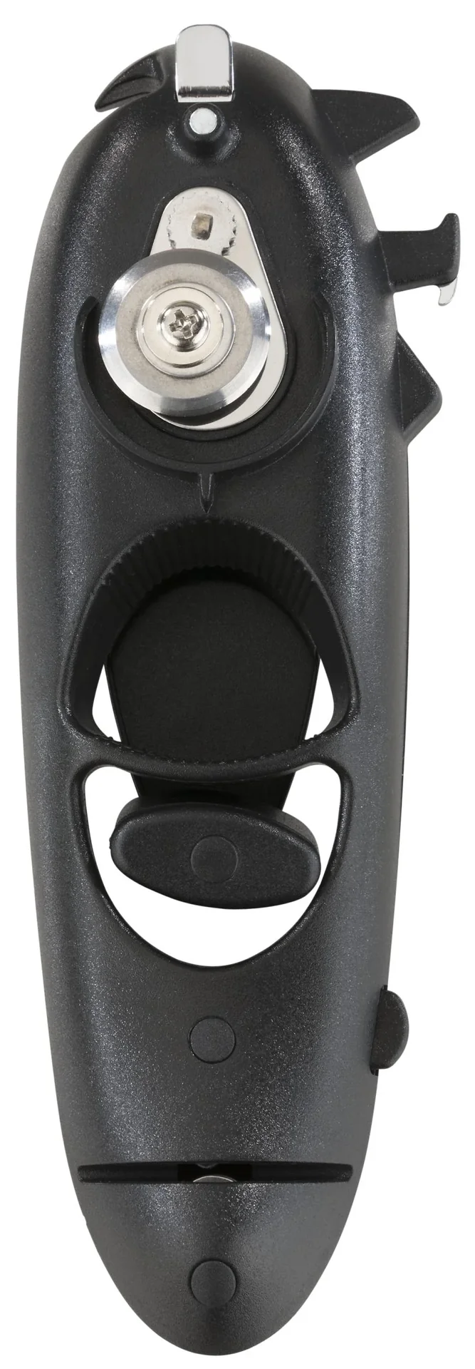 6 in 1 Multi-Öffner für Deckel, Dosen und Flaschen, Schwarz - 1