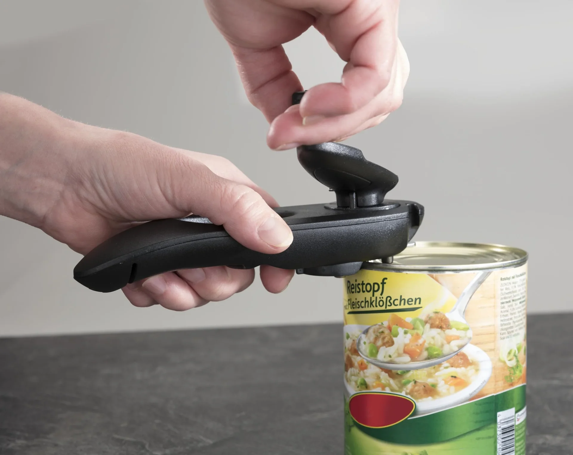 6 in 1 Multi-Öffner für Deckel, Dosen und Flaschen, Schwarz - 7