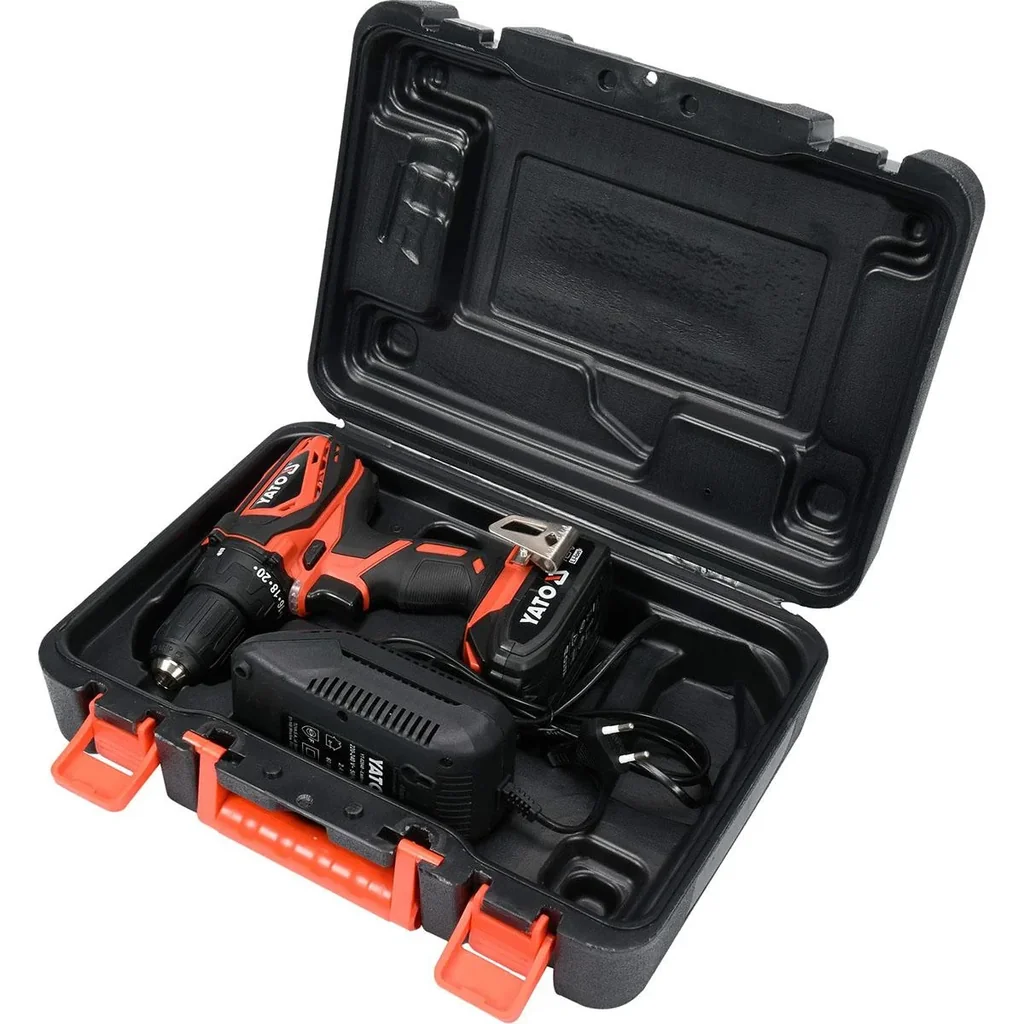 Akkubohrmaschine, inkl. Akku und Ladegerät - 18V - 2Ah - 40Nm - 2