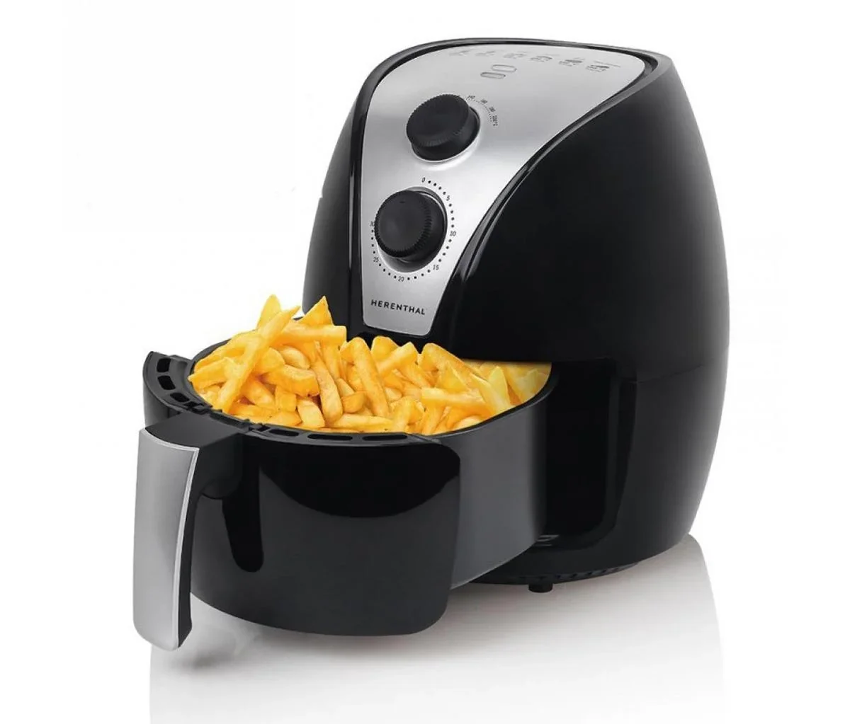 Herenthal Airfryer - Heißluftfritteuse 3,5 Liter - 0