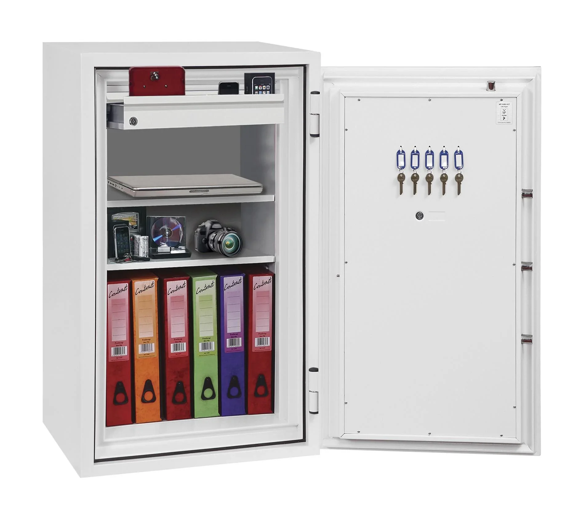 Feuerschutztresor Fire Fighter Größe 4 mit Schlüsselschloss - 2