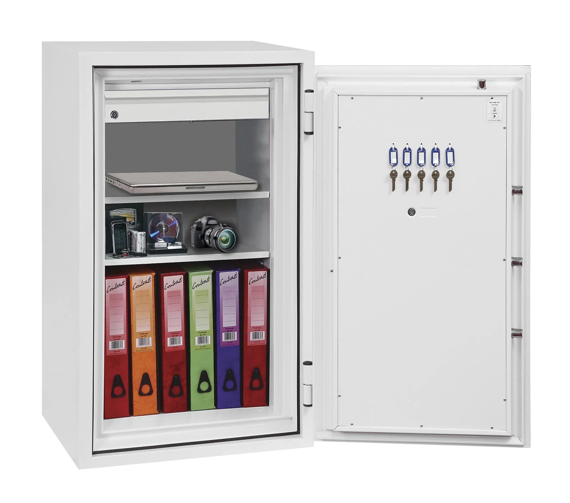 Feuerschutztresor Fire Fighter Größe 4 mit Schlüsselschloss - 9