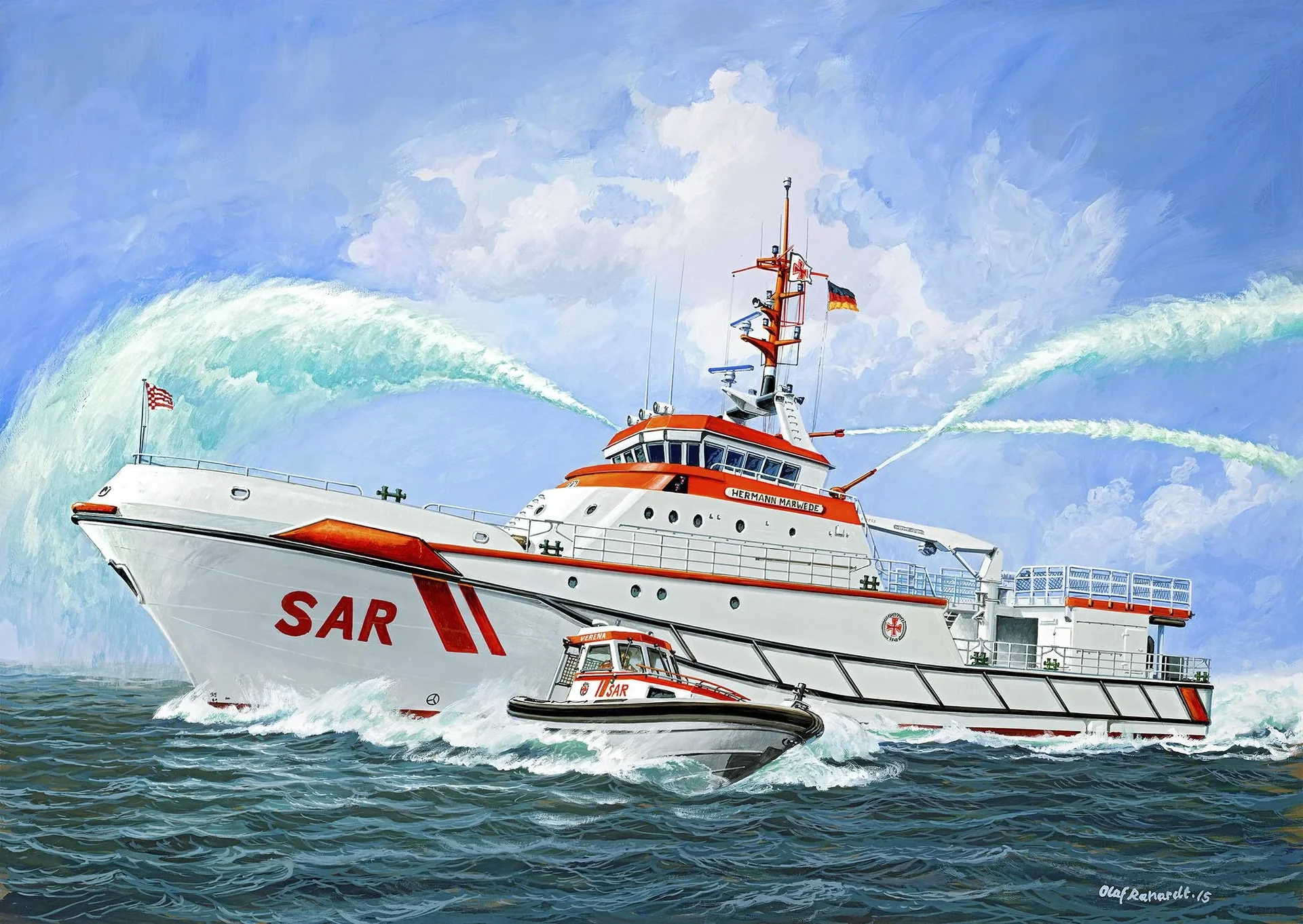 Search & Rescue Vessel HERMANN MARWEDE - 7