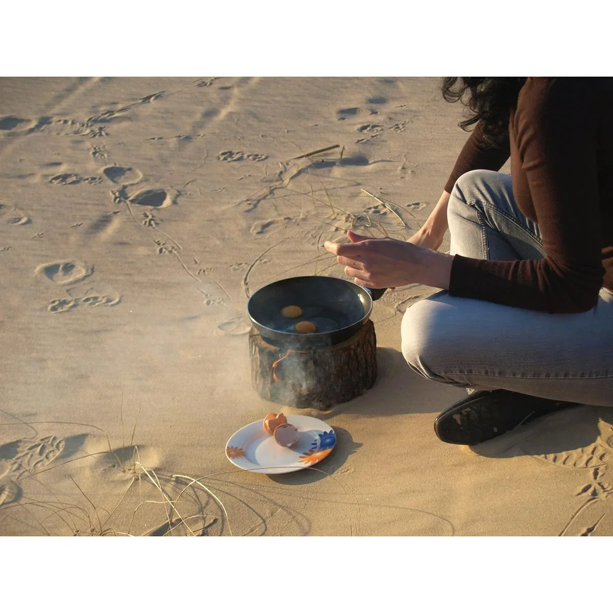 3 Stück Ecogrill Größe M 16x16cm - ökologischer Einweggrill / umweltfreundlicher Einweggrill - Einmalgebrauch - 1