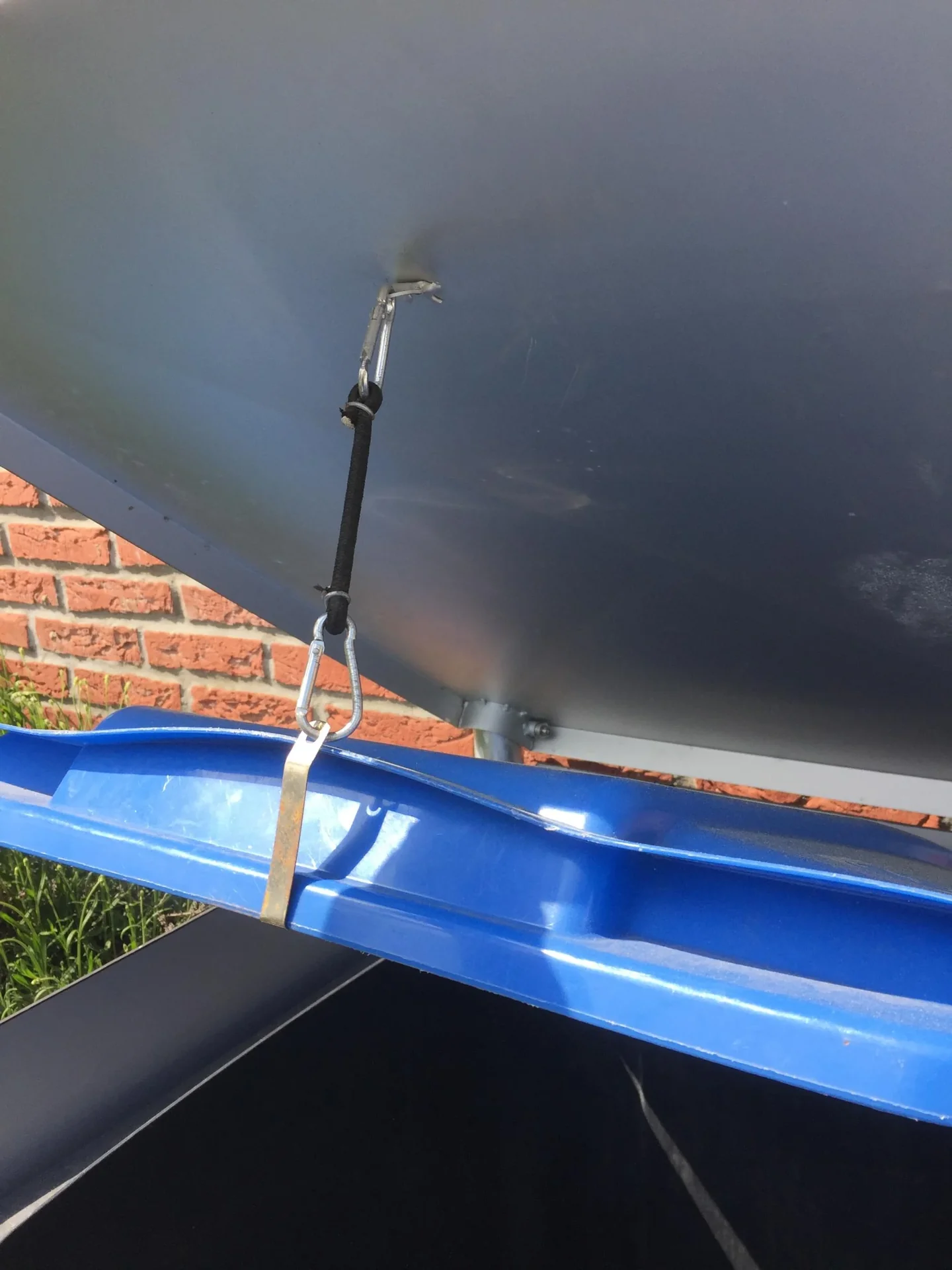 Mülltonnenbox 240 Liter, Kunststoff, Schwarz, 1er - 6