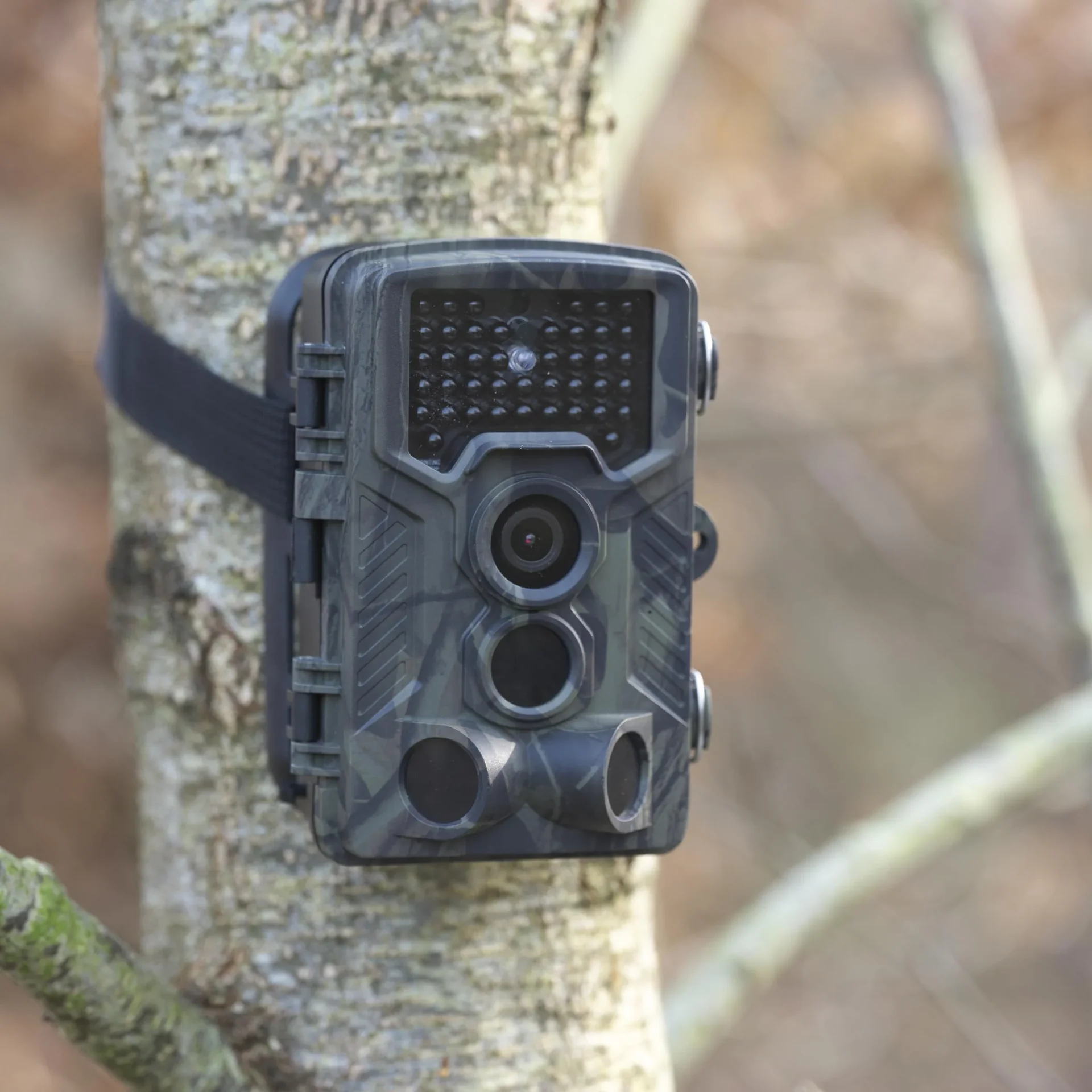 Wild- und Überwachungskamera mit 8 MP CMOS-Sensor, Bewegungssensor und Infrarotausleuchtung - 0