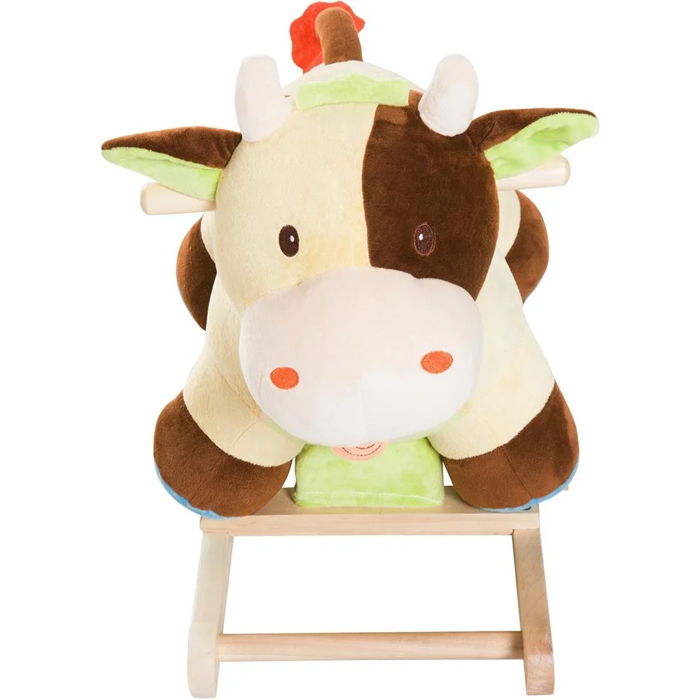 Schaukelpferd Kinder Schaukel Kuh Schaukeltier - 0