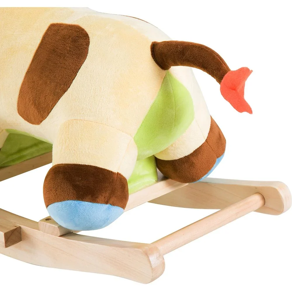 Schaukelpferd Kinder Schaukel Kuh Schaukeltier - 3