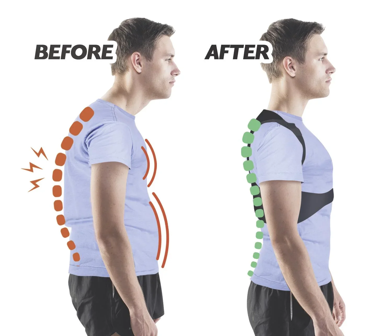 Rückenstabilisator Comfortisse Posture Pro L/XL - 1