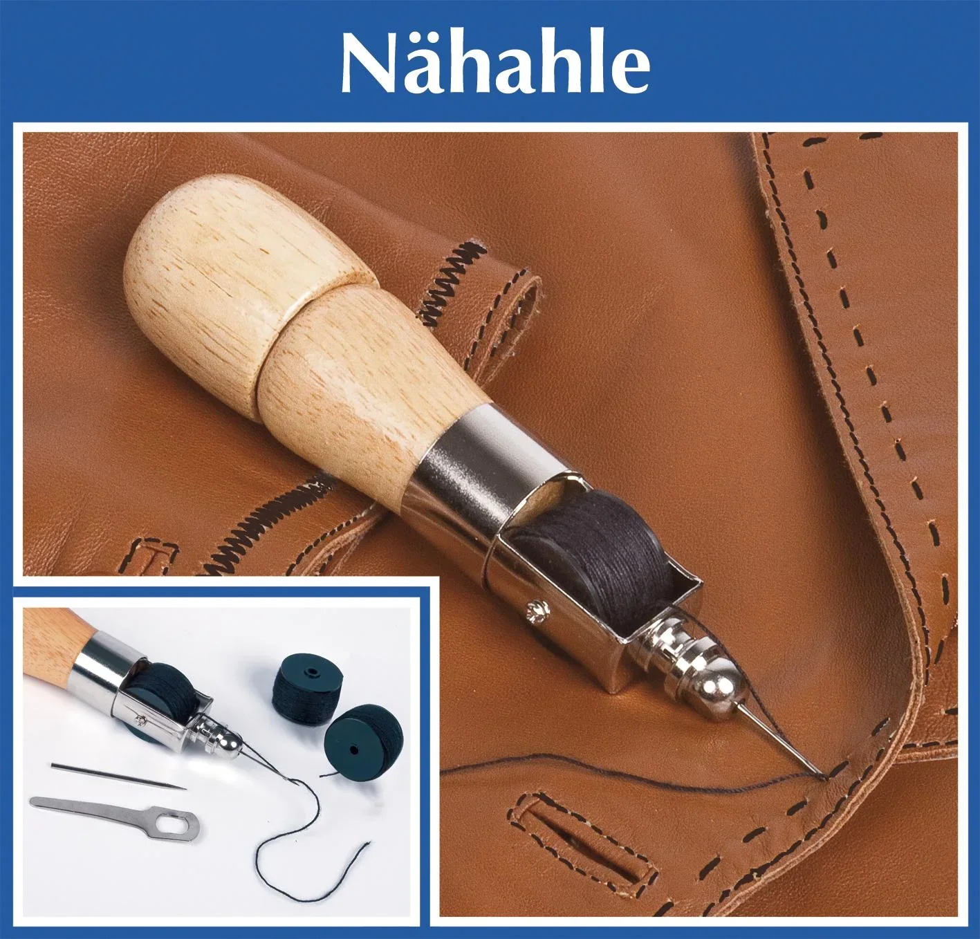 Handnähapparat mit Spule - 0