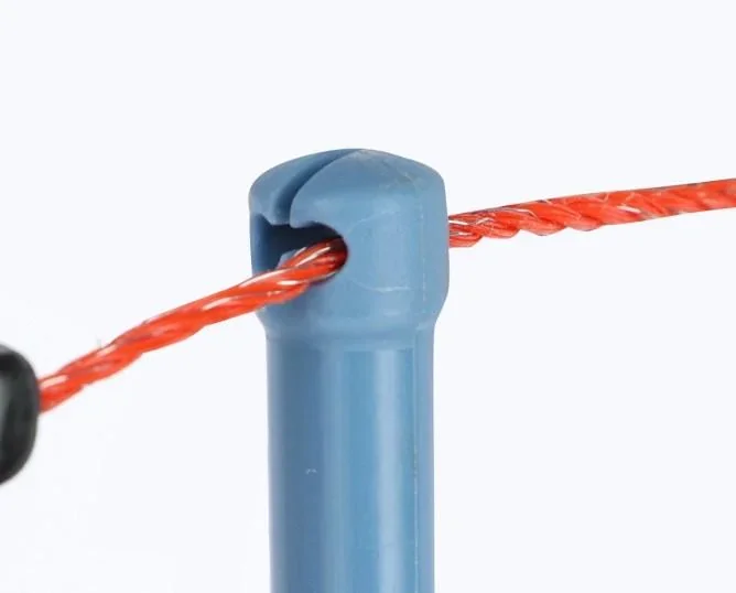 Wolfsnetz TitanNet Premium Vario, 50 m, +/- weiß/blau, 108 cm, Doppelspitze - 2