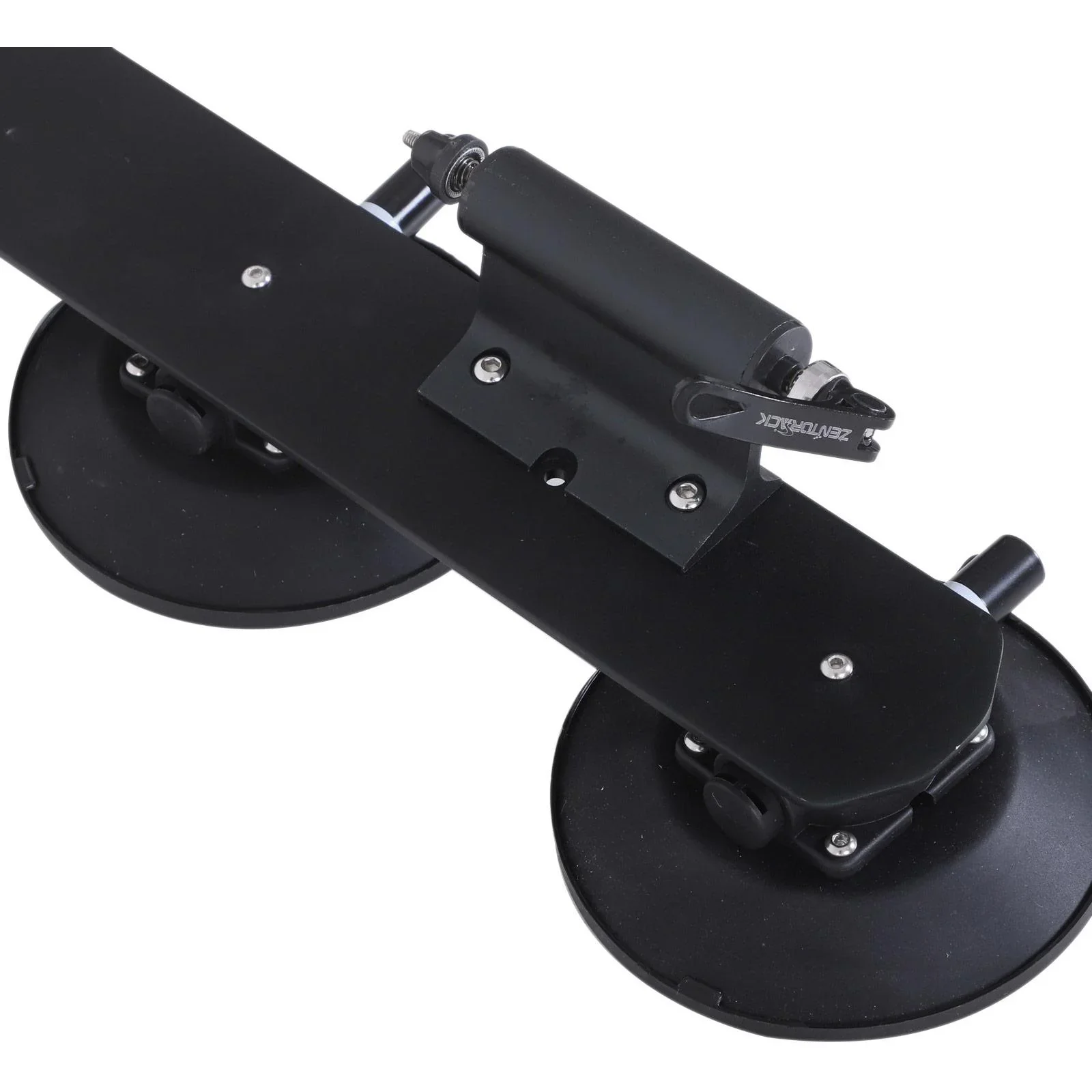 Fahrrradträger Dachträger Fahrradhalter mit Schnellspanner 2 x Fahrrad Alu Schwarz L82 x B15 x H13 cm - 1