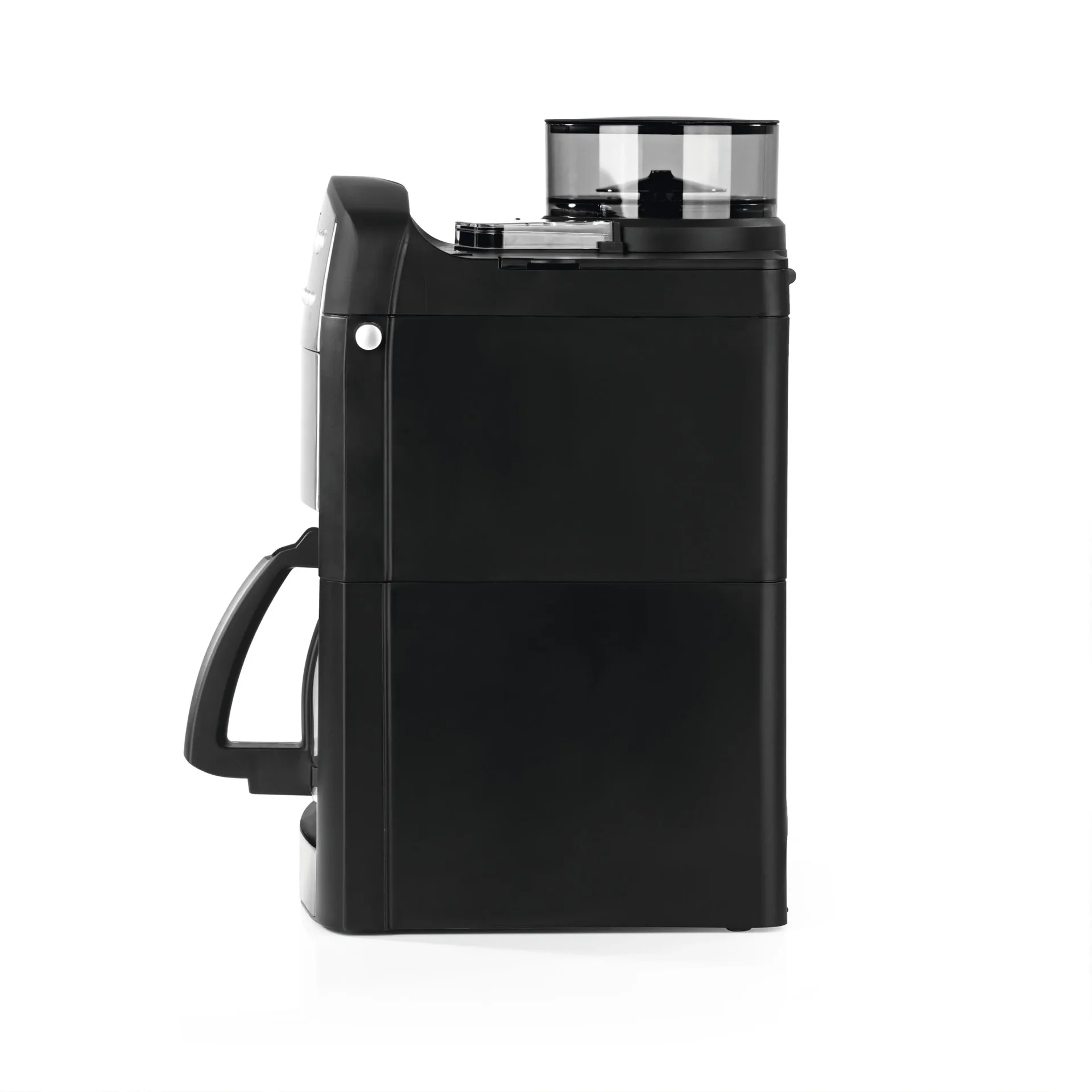 Kaffeemaschine mit Mahlwerk "Fresh-Aroma-Perfect" Edelstahl, 1,25 l Glaskanne, 1000 W - 0