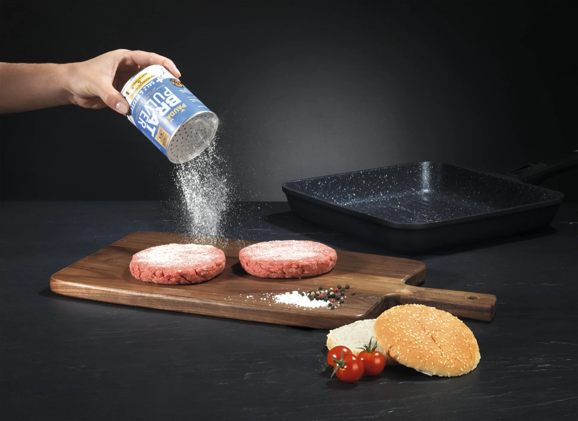 Pflanzliches Bratfett-Pulver, „PAUDAR“, mit Salz und Pfeffer, 175 g - 6