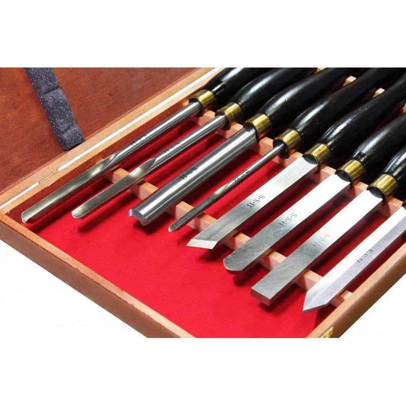 Profi-Drehmeißel-Set - 8-teilig - inklusive Koffer - 1