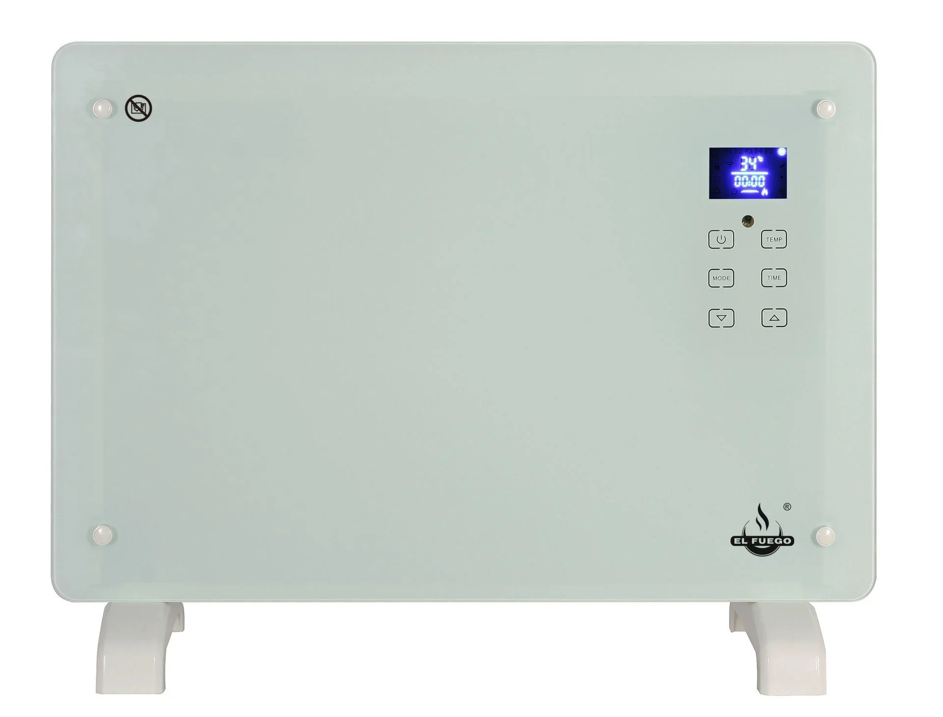 Glaskonvektor, weiß, 1500 W - 0