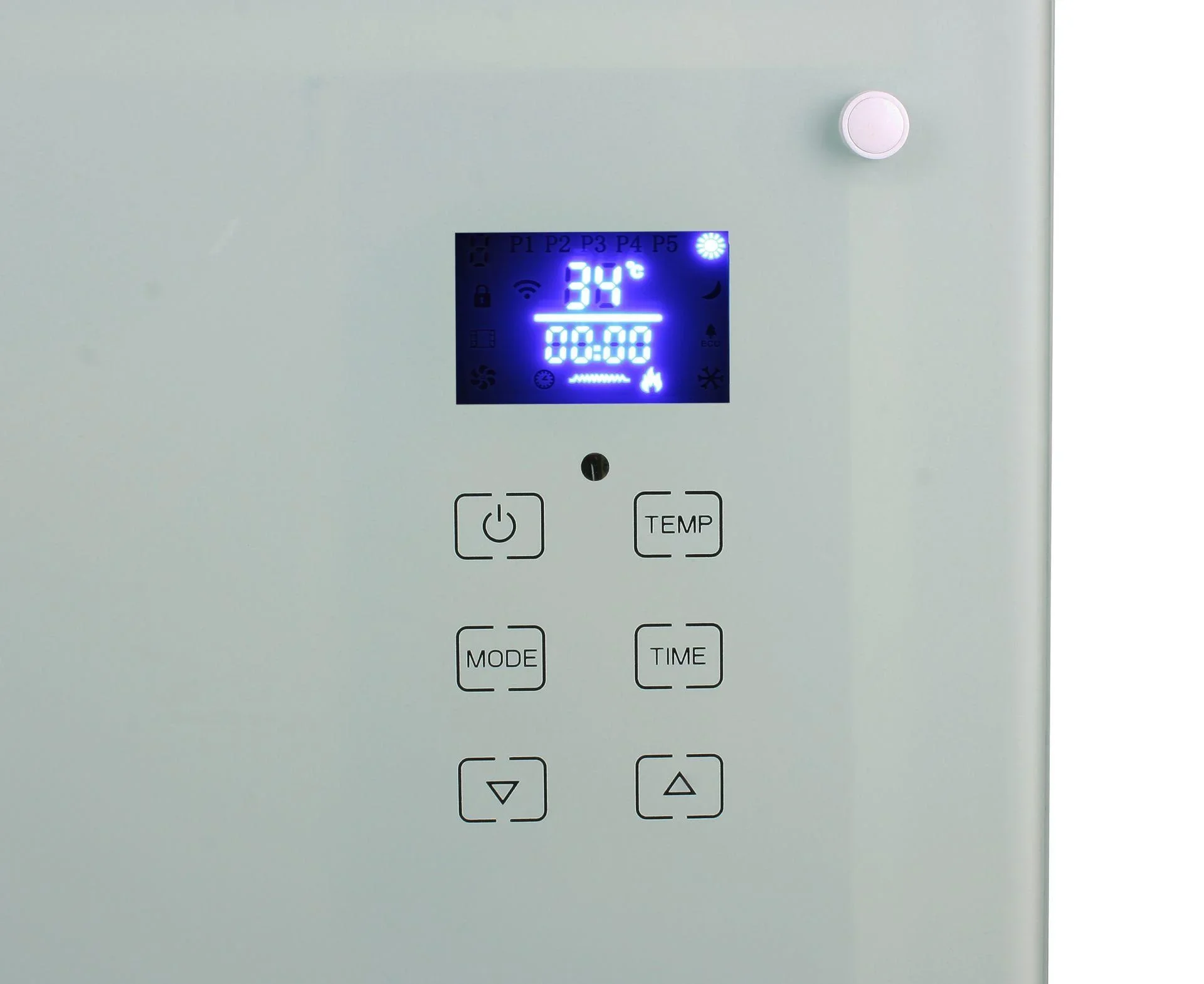 Glaskonvektor, weiß, 1500 W - 3